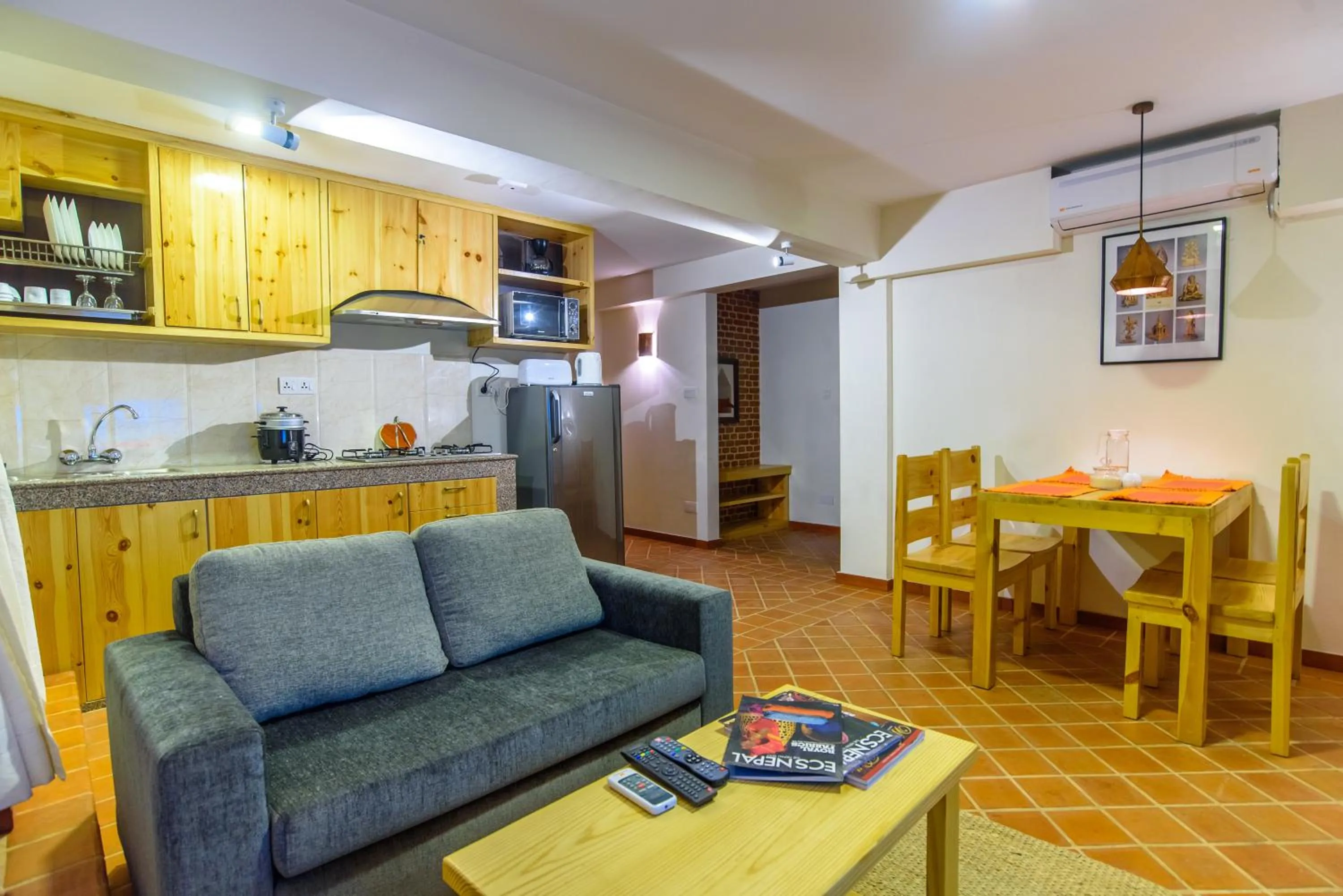 Living room in Hotel Timila