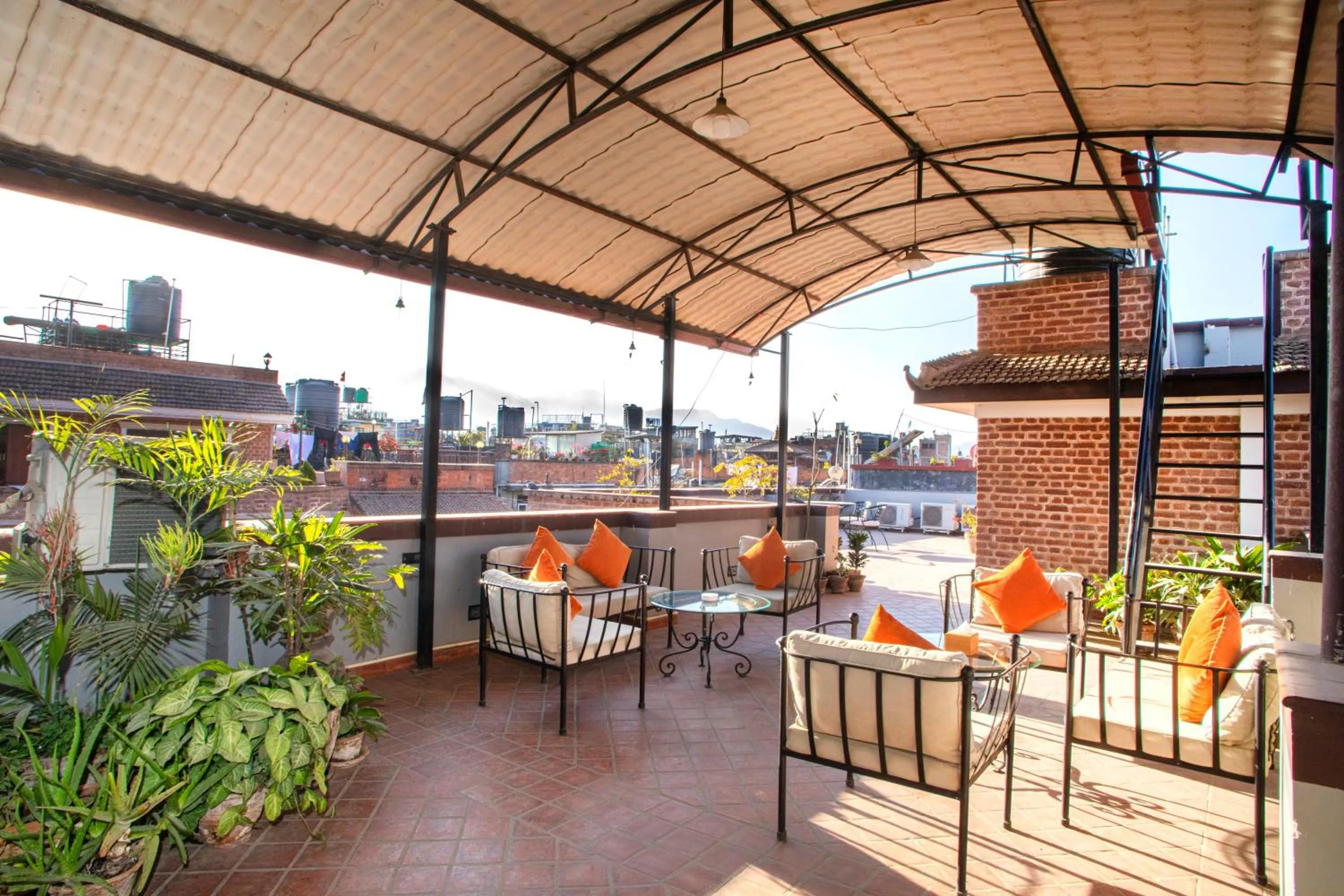 Balcony/Terrace in Hotel Timila