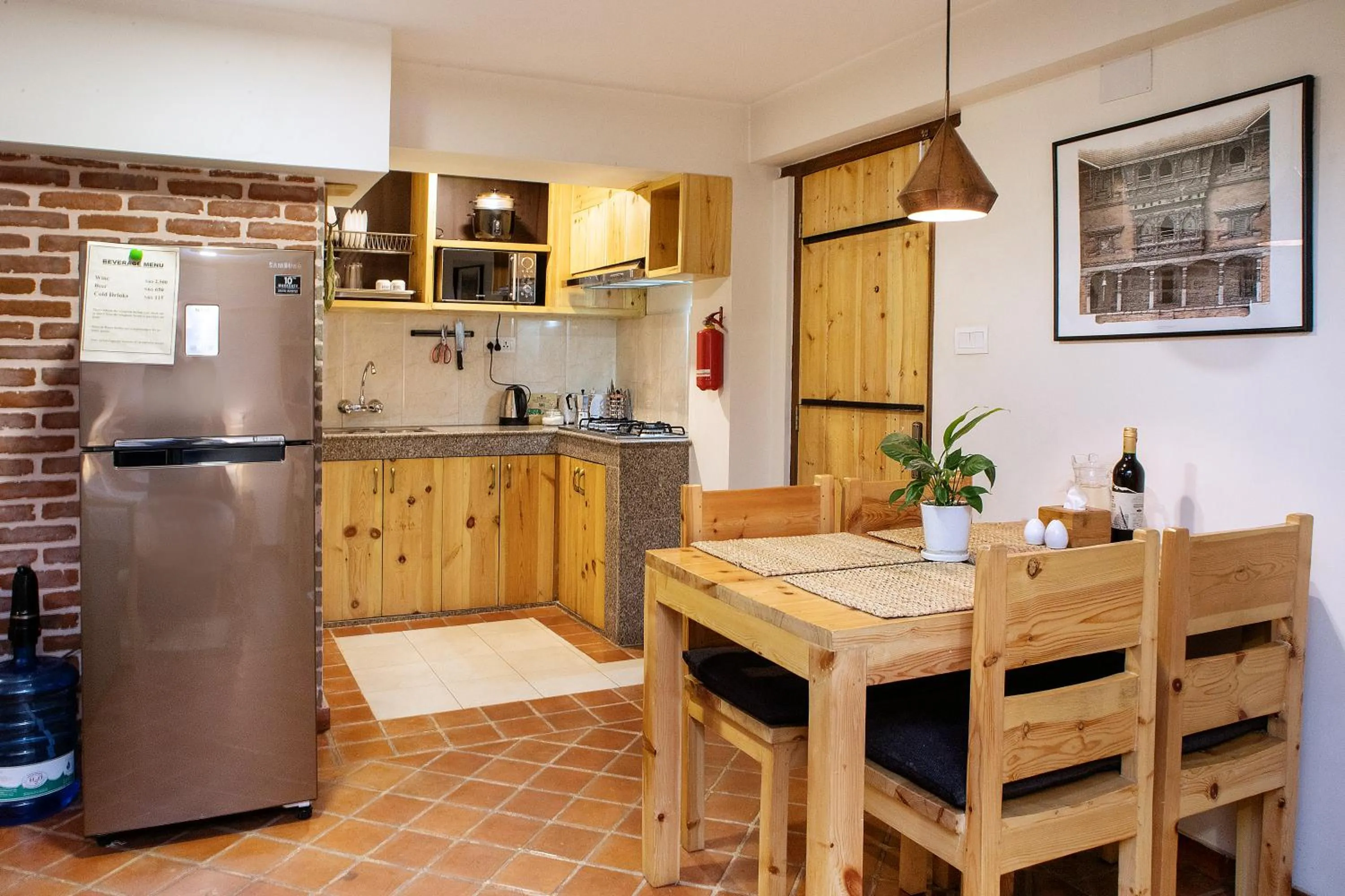 Dining area in Hotel Timila
