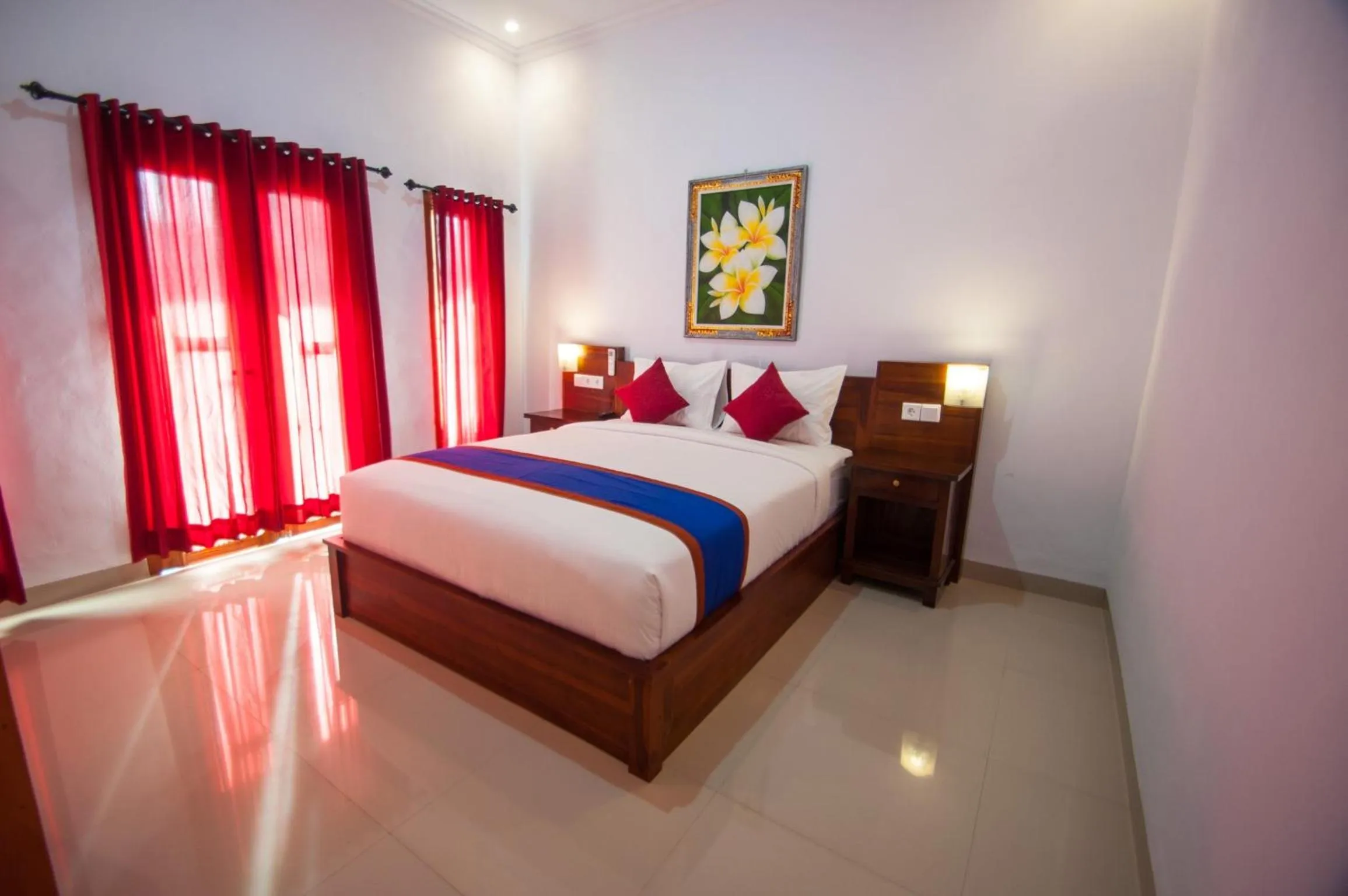 Bed in The Dagan Bungalow