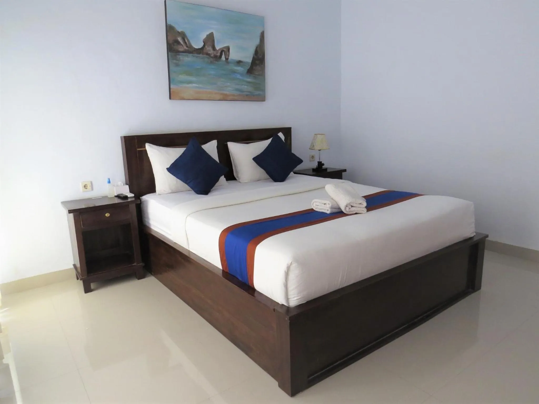 Bed in The Dagan Bungalow