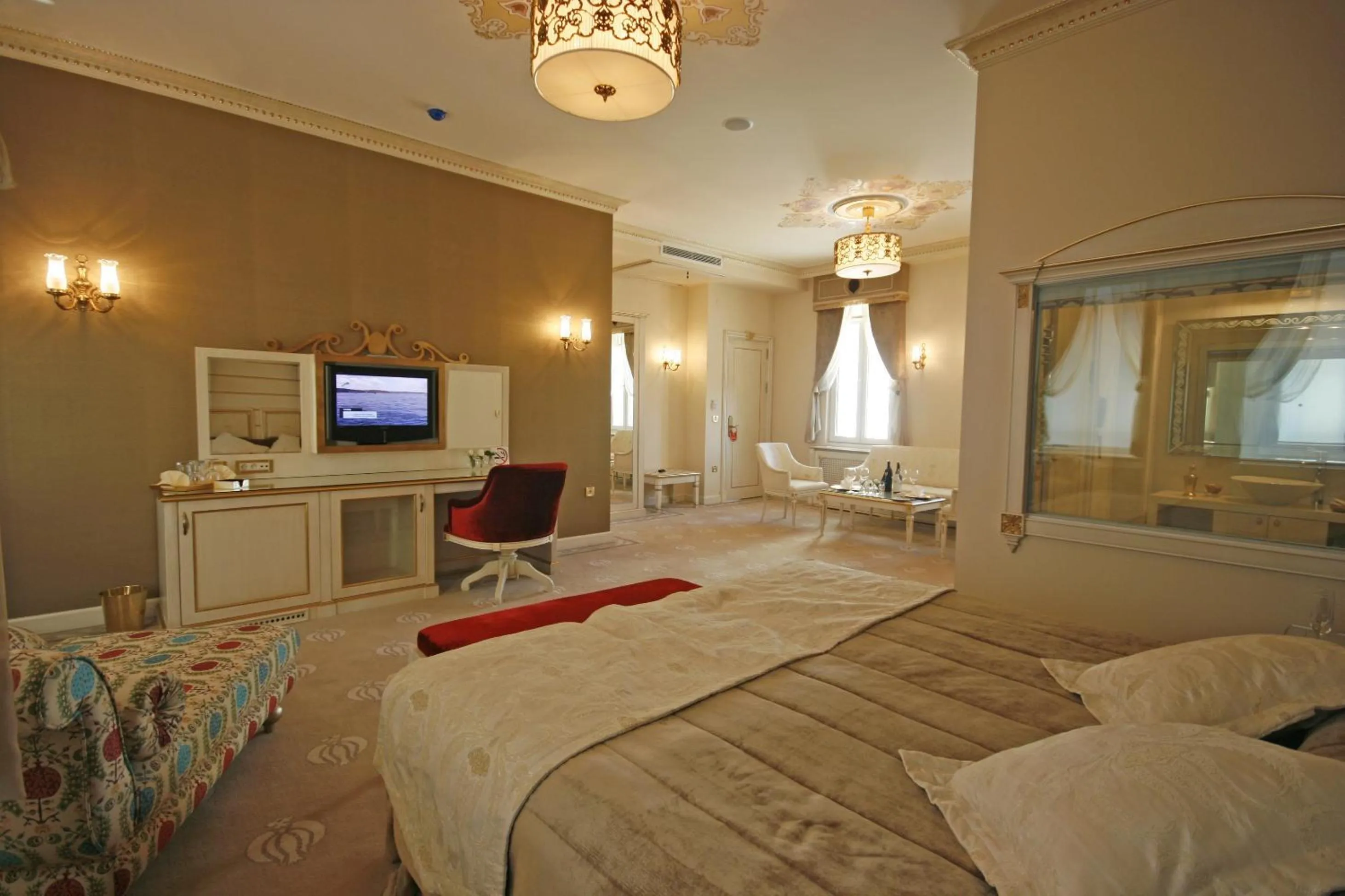 Decorative detail, Bed in Fuat Pasa Oteli - Special Category Bosphorus