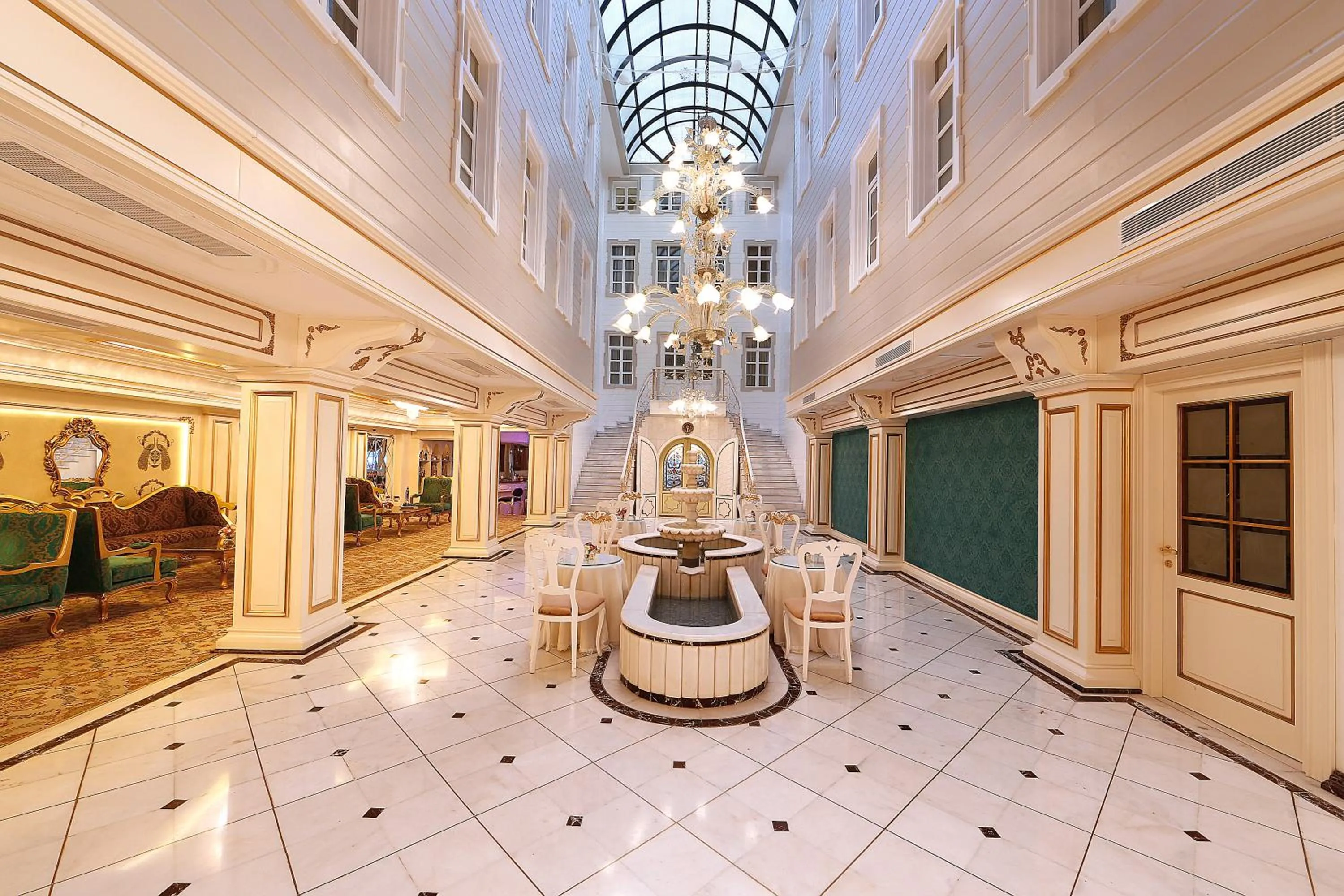 Inner courtyard view in Fuat Pasa Oteli - Special Category Bosphorus