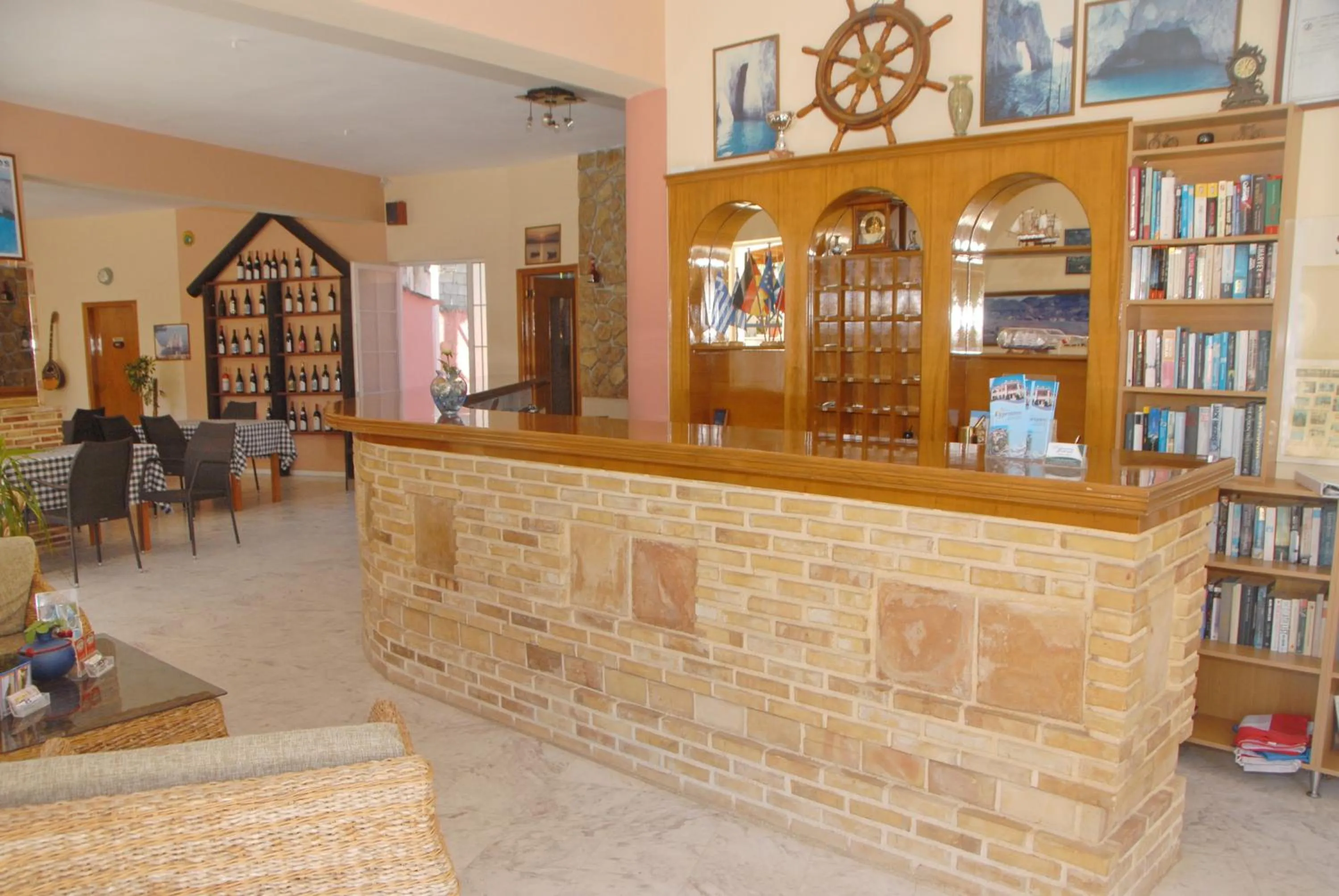 Lobby or reception in Kyprianos