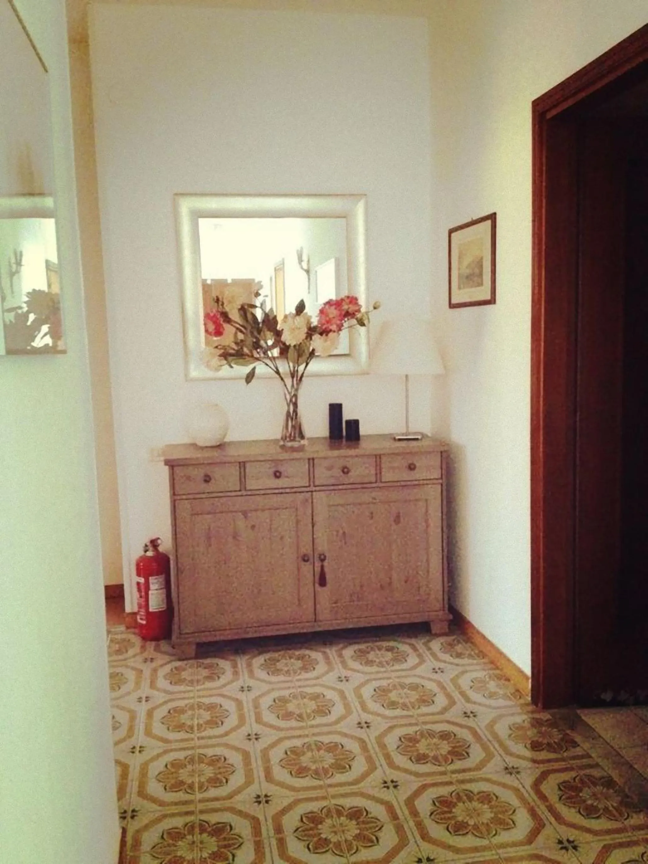 Decorative detail in B&B A Casa Di Mario Scafati