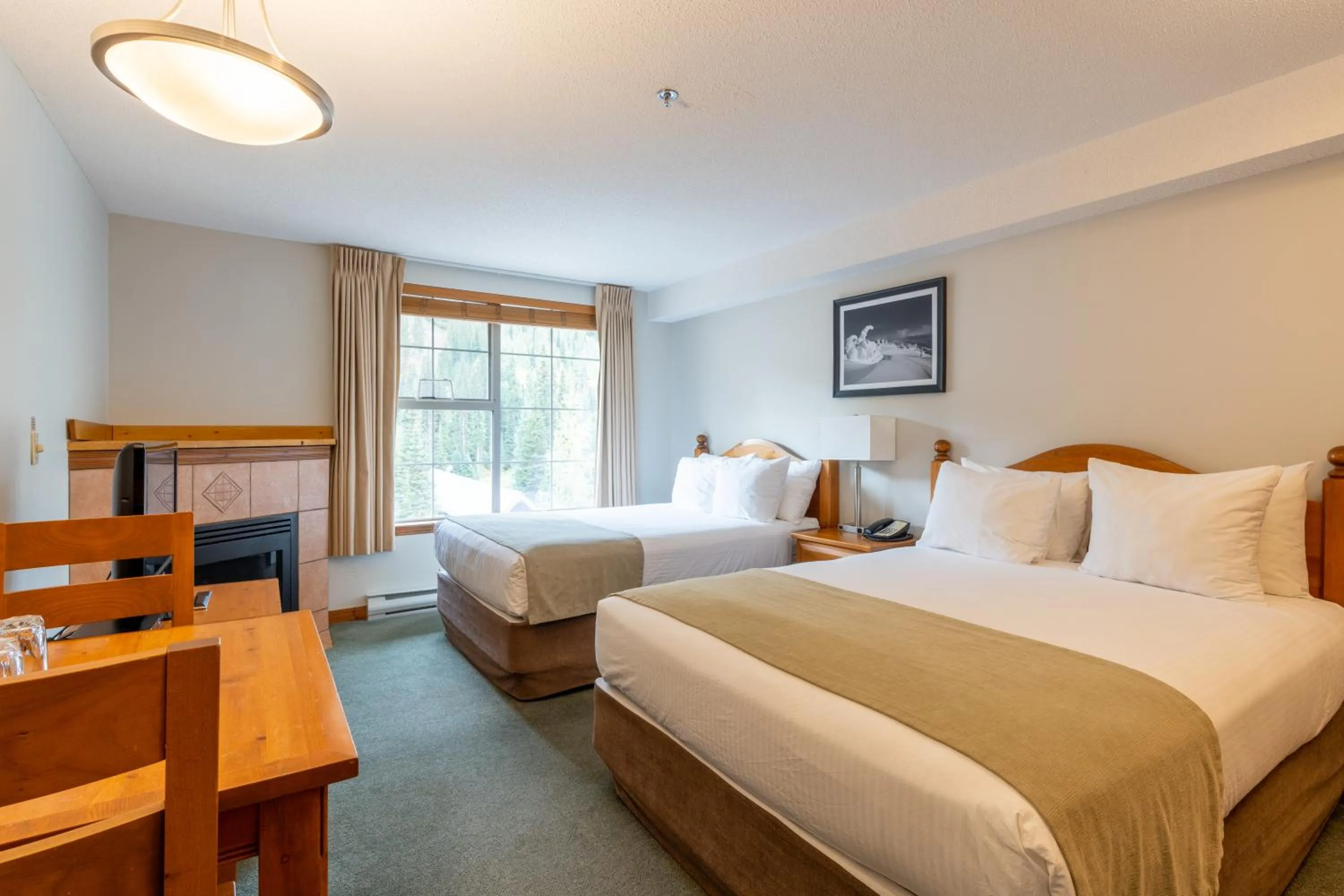 Bed in Sundance Lodge