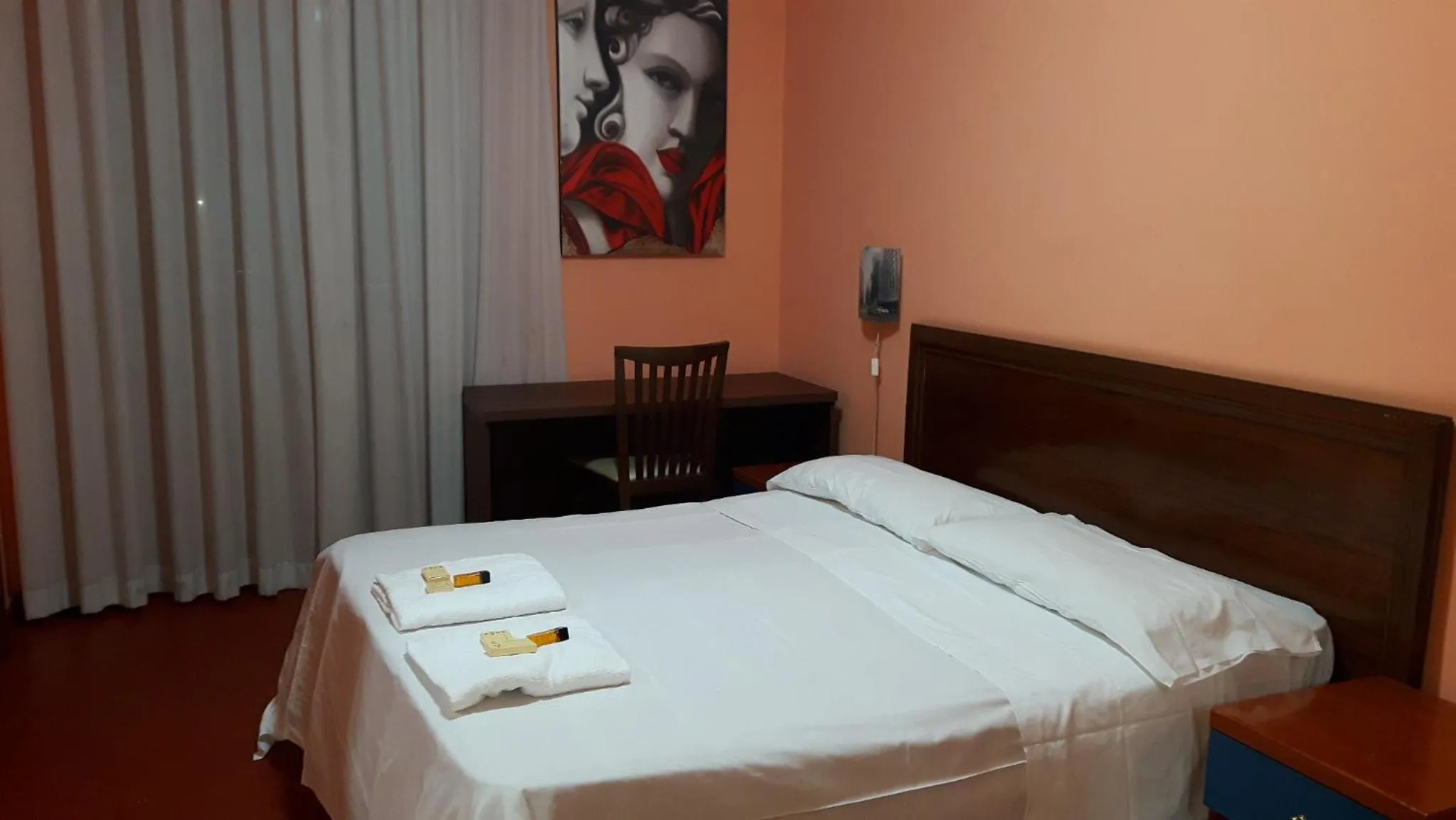 Bed in Hotel Gloria