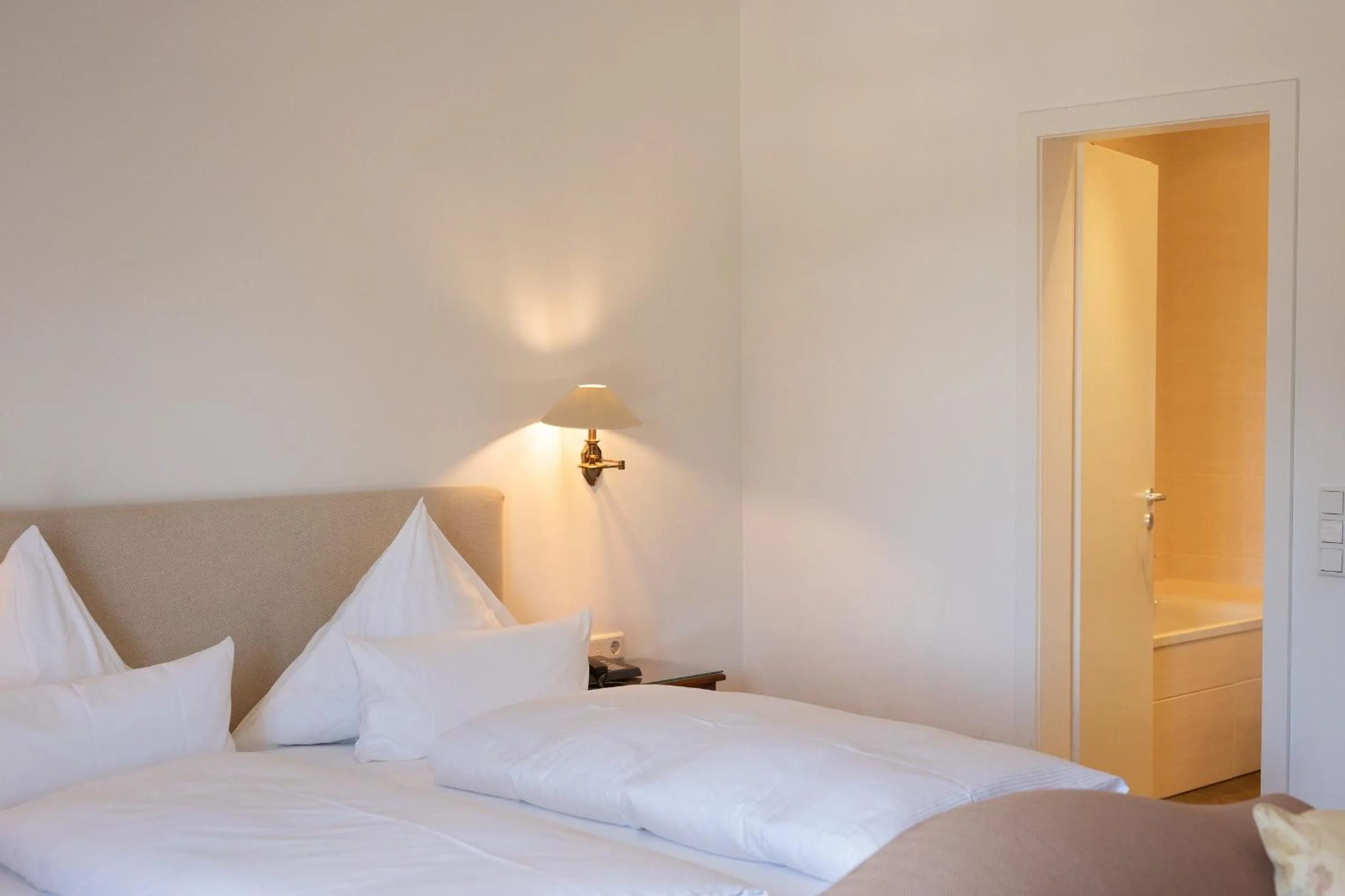 Bed in Hotel Restaurant Krone