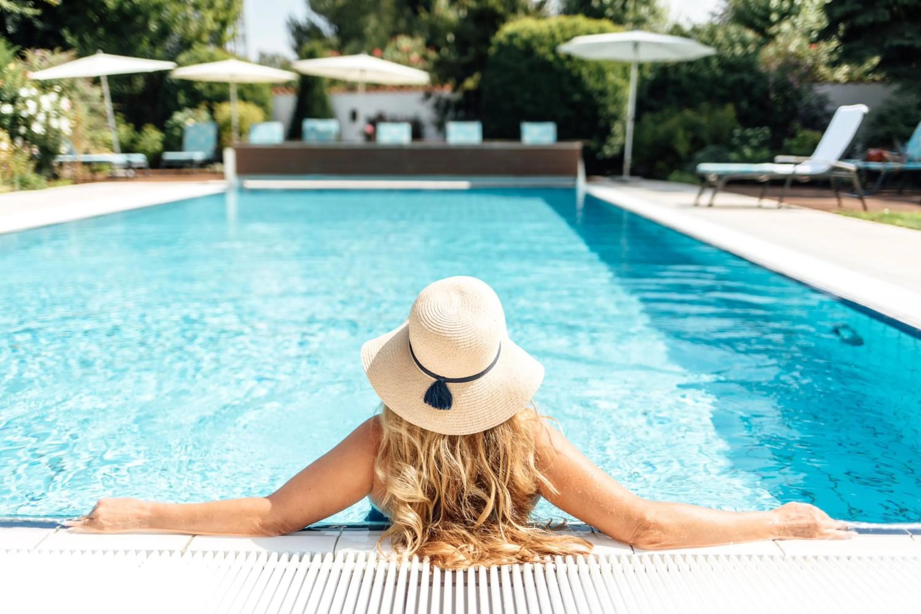 Swimming pool in Hotel Krone