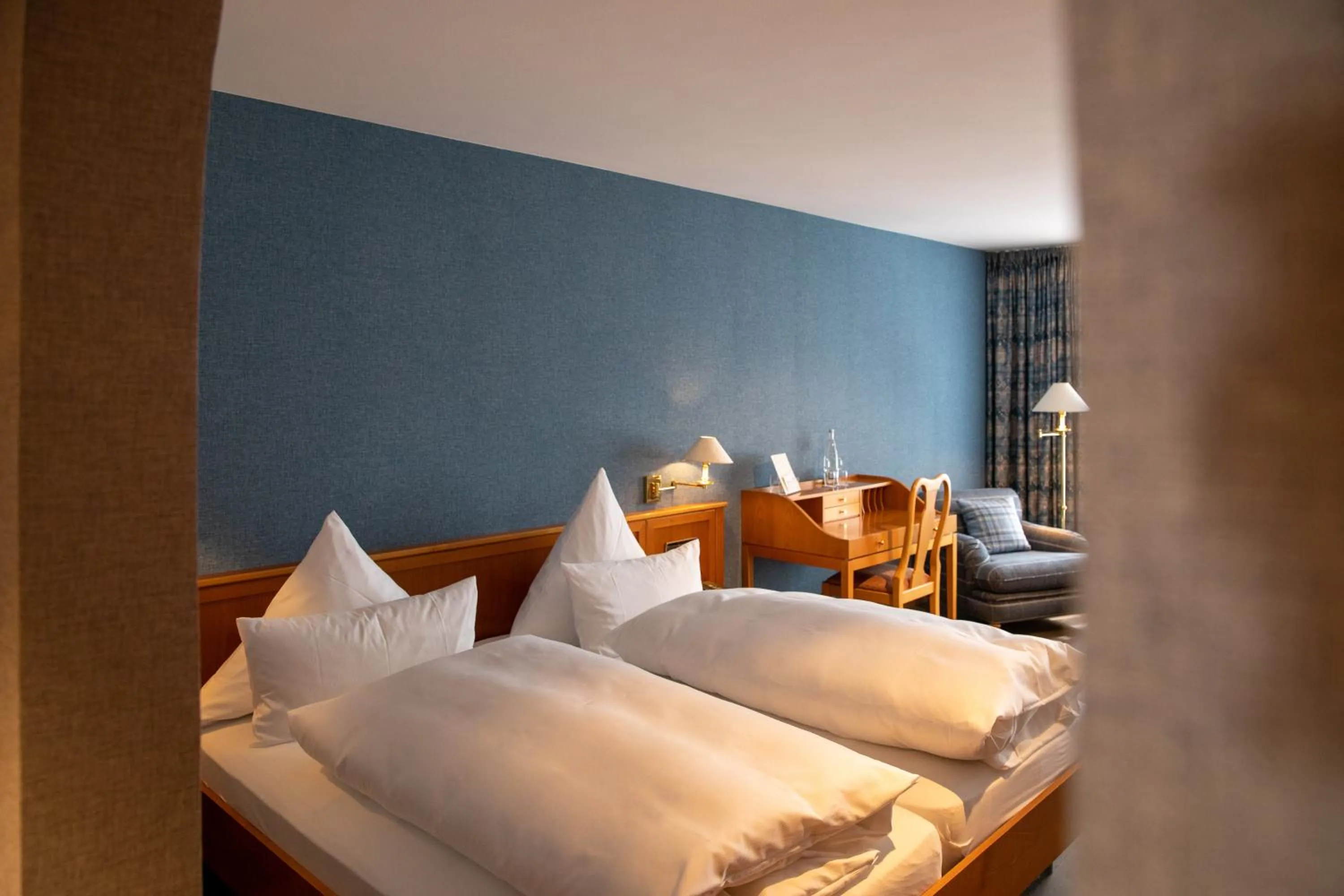 Bed in Hotel Restaurant Krone