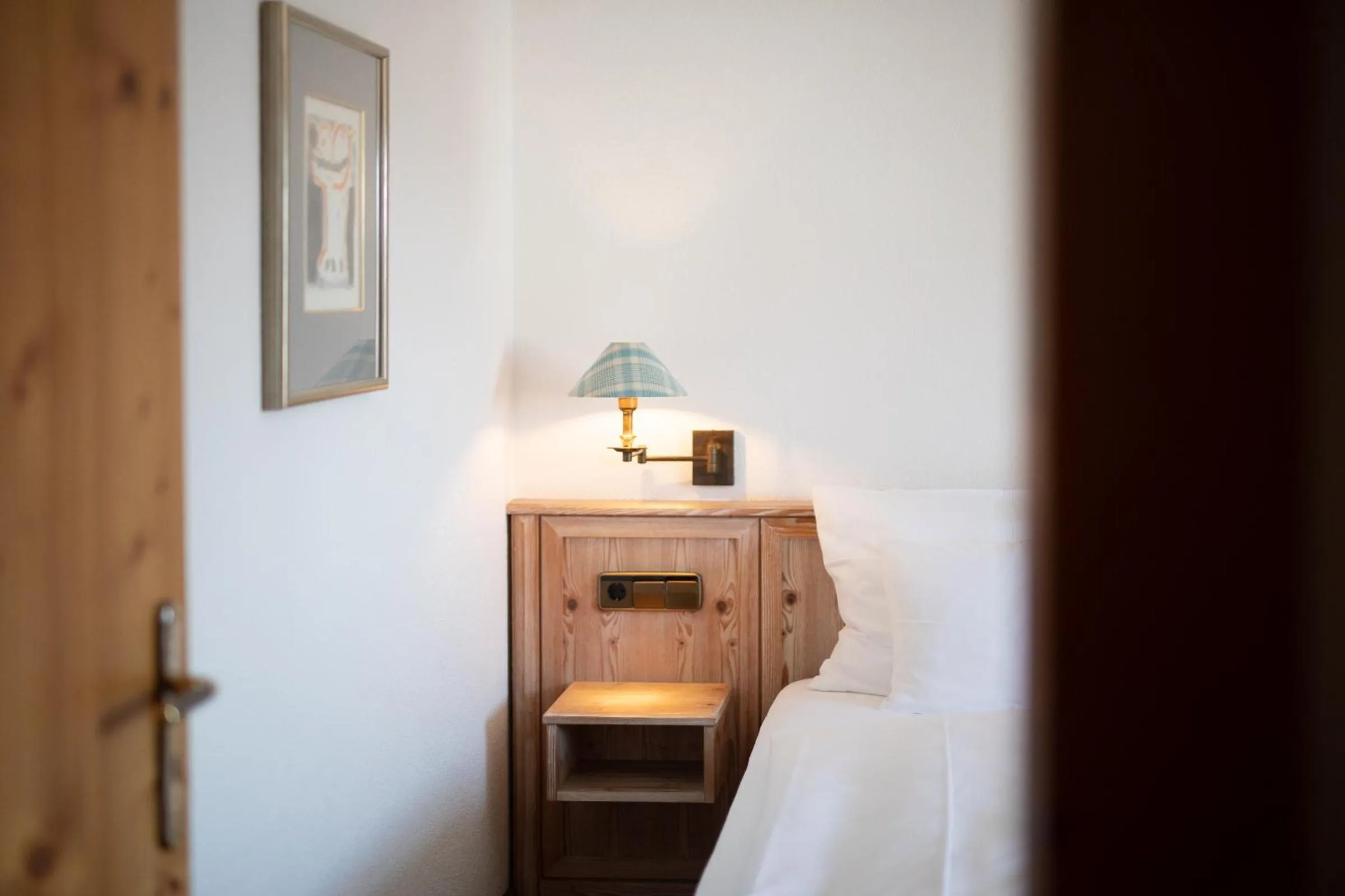 Bed in Hotel Restaurant Krone