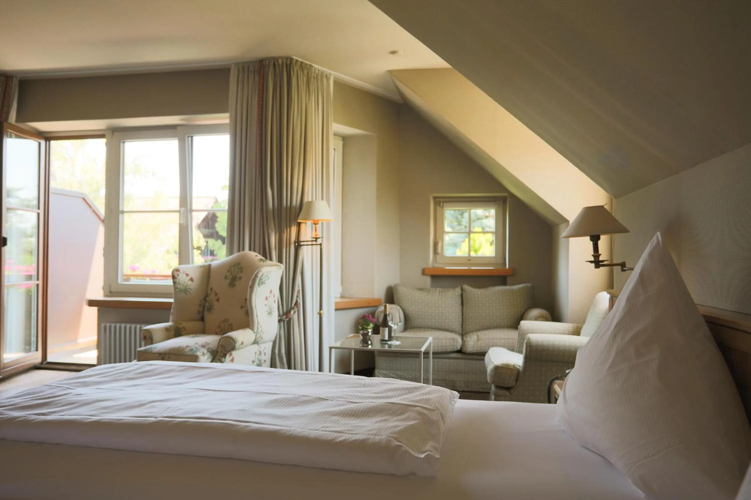 Bed in Hotel Restaurant Krone