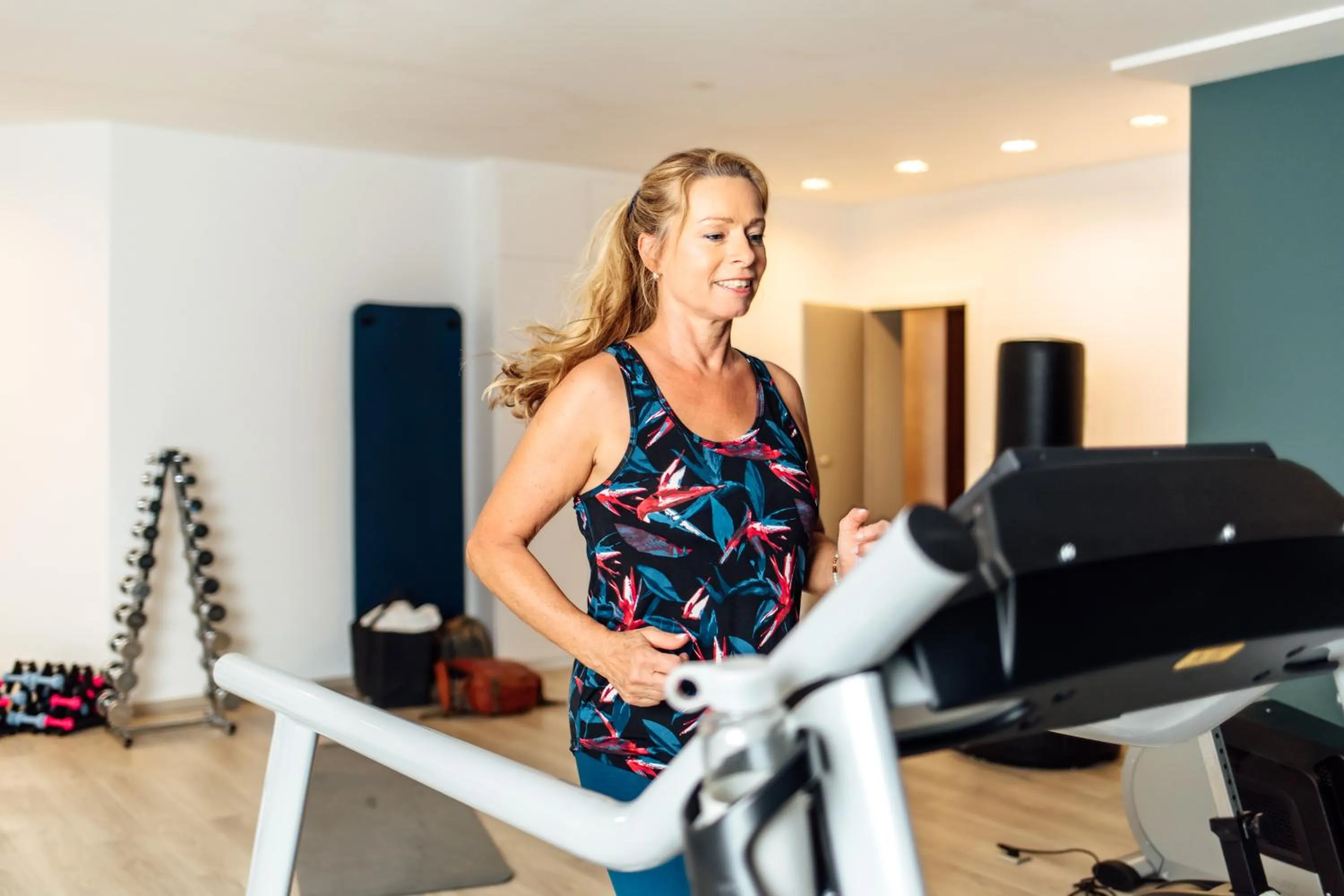 Fitness centre/facilities in Hotel Krone