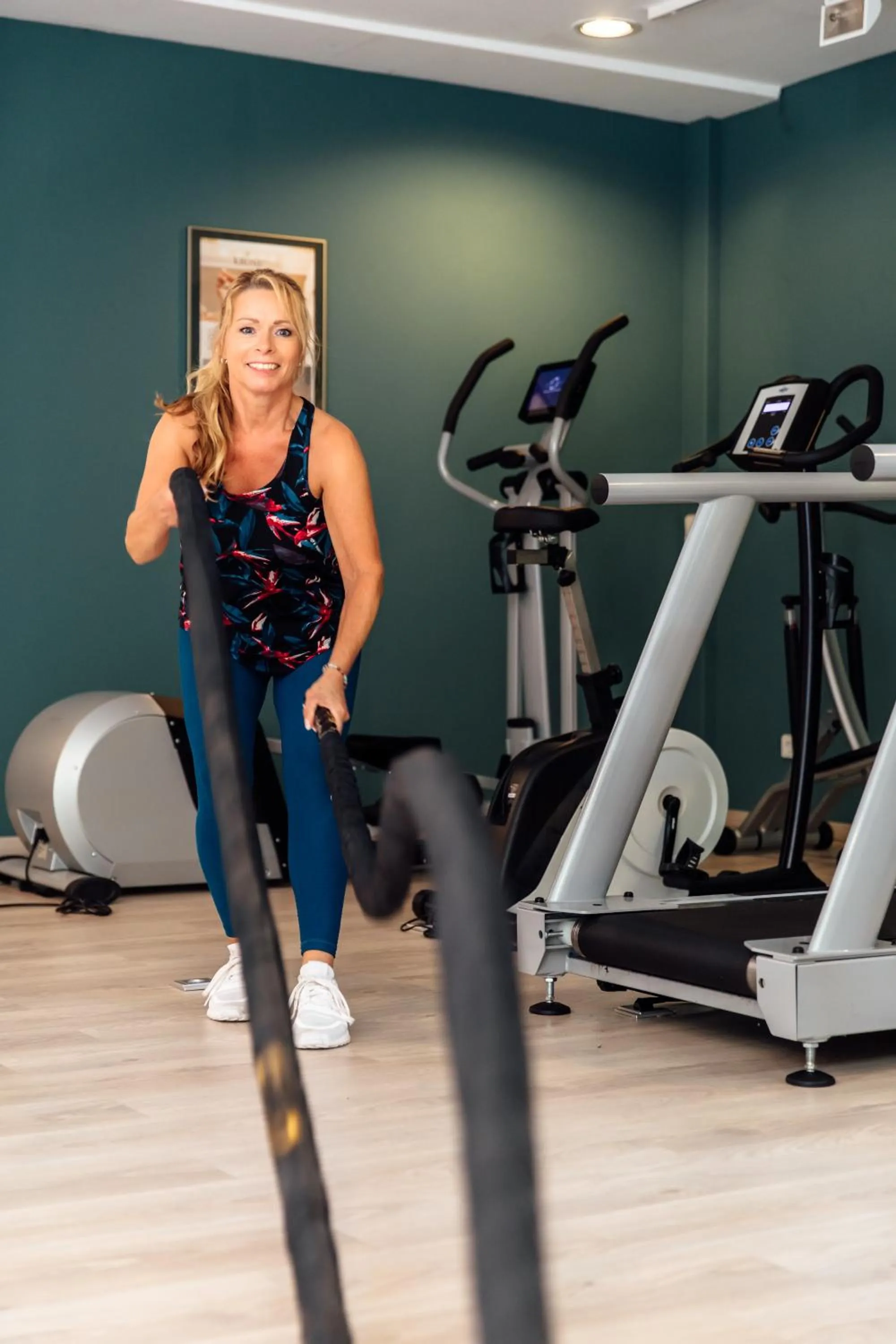 Fitness centre/facilities in Hotel Krone