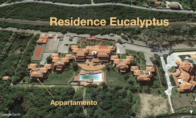 Bird's eye view in Marinella, Sardegna