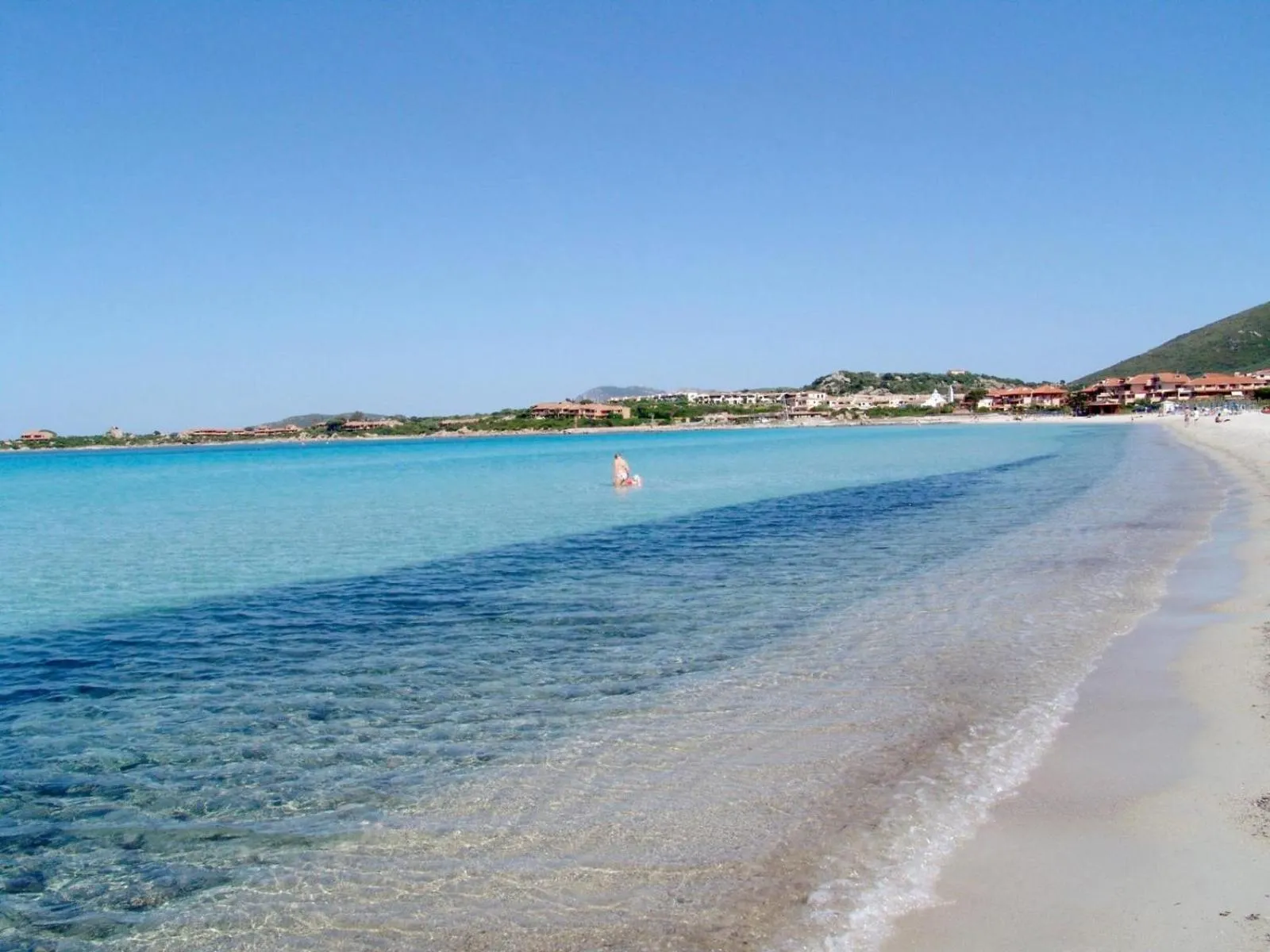 Beach in Marinella, Sardegna