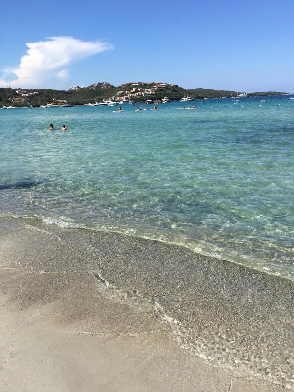 Beach in Marinella, Sardegna