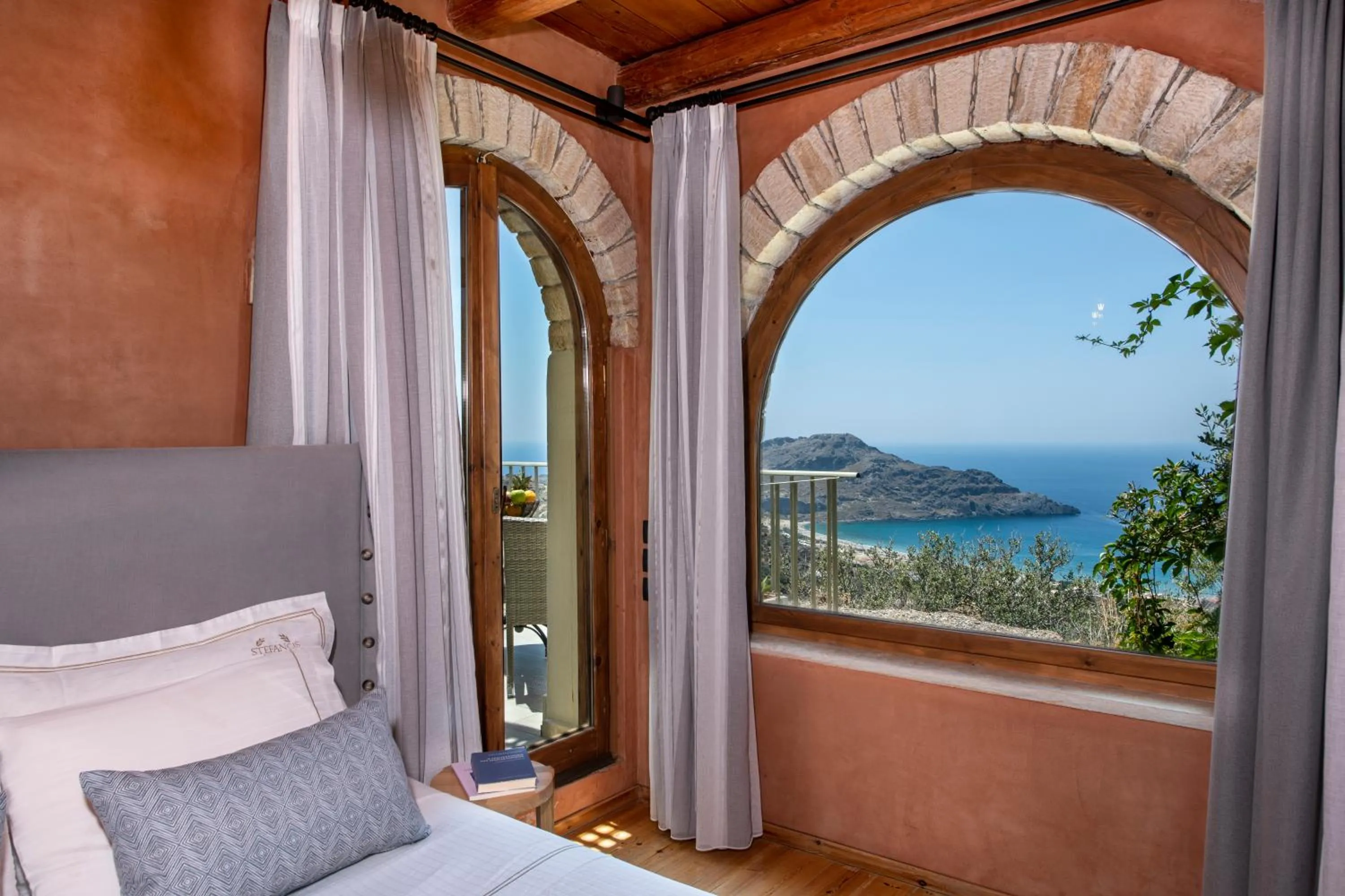 Sea view in Stefanos Village Hotel