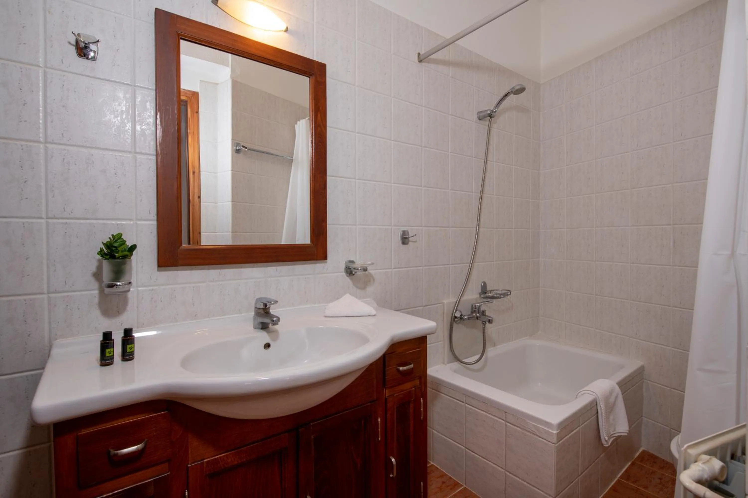 Bathroom in Stefanos Village Hotel