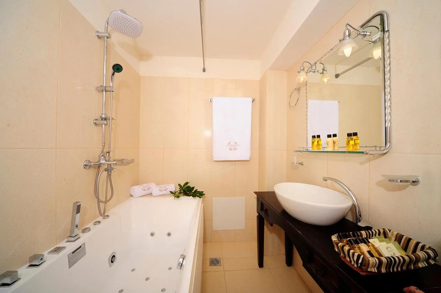 Bathroom in Stefanos Village Hotel