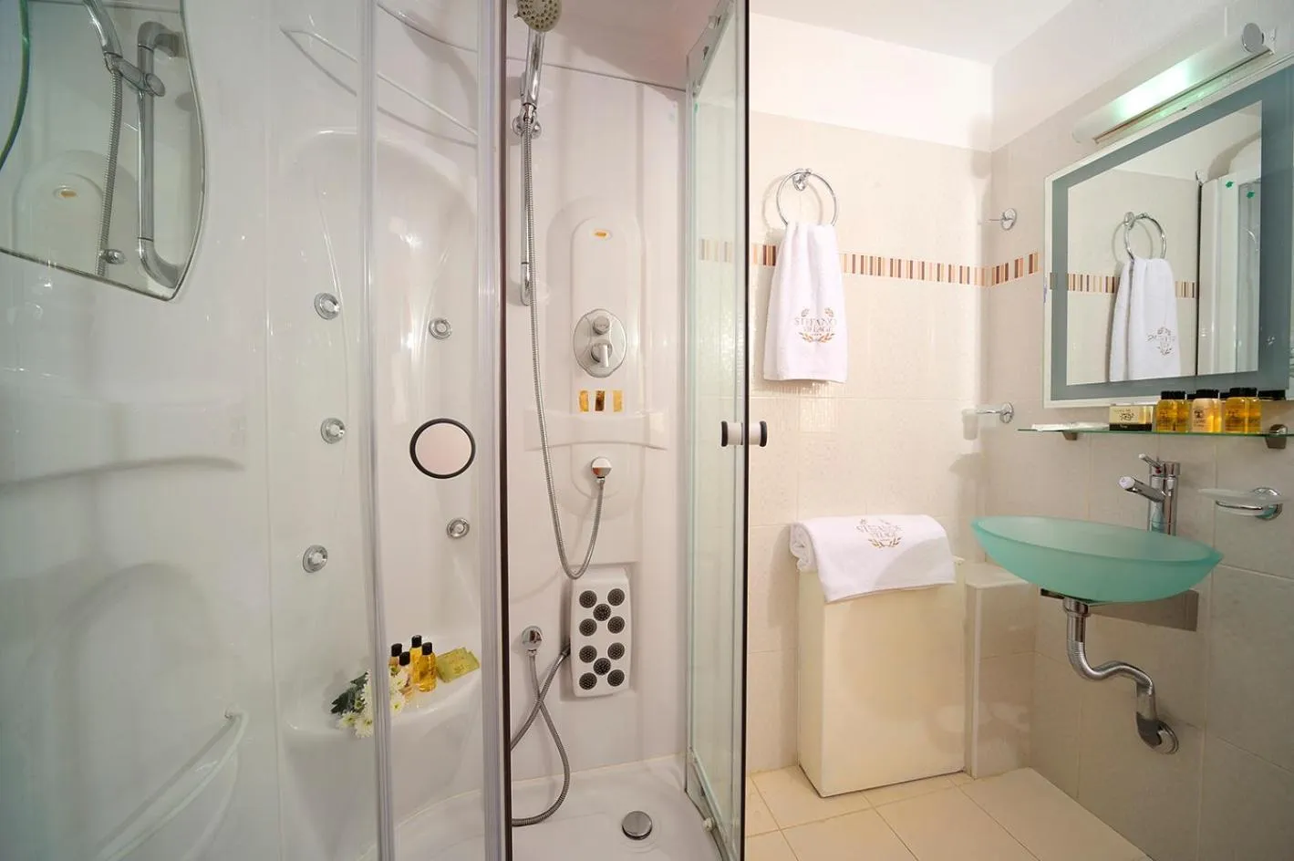 Bathroom in Stefanos Village Hotel