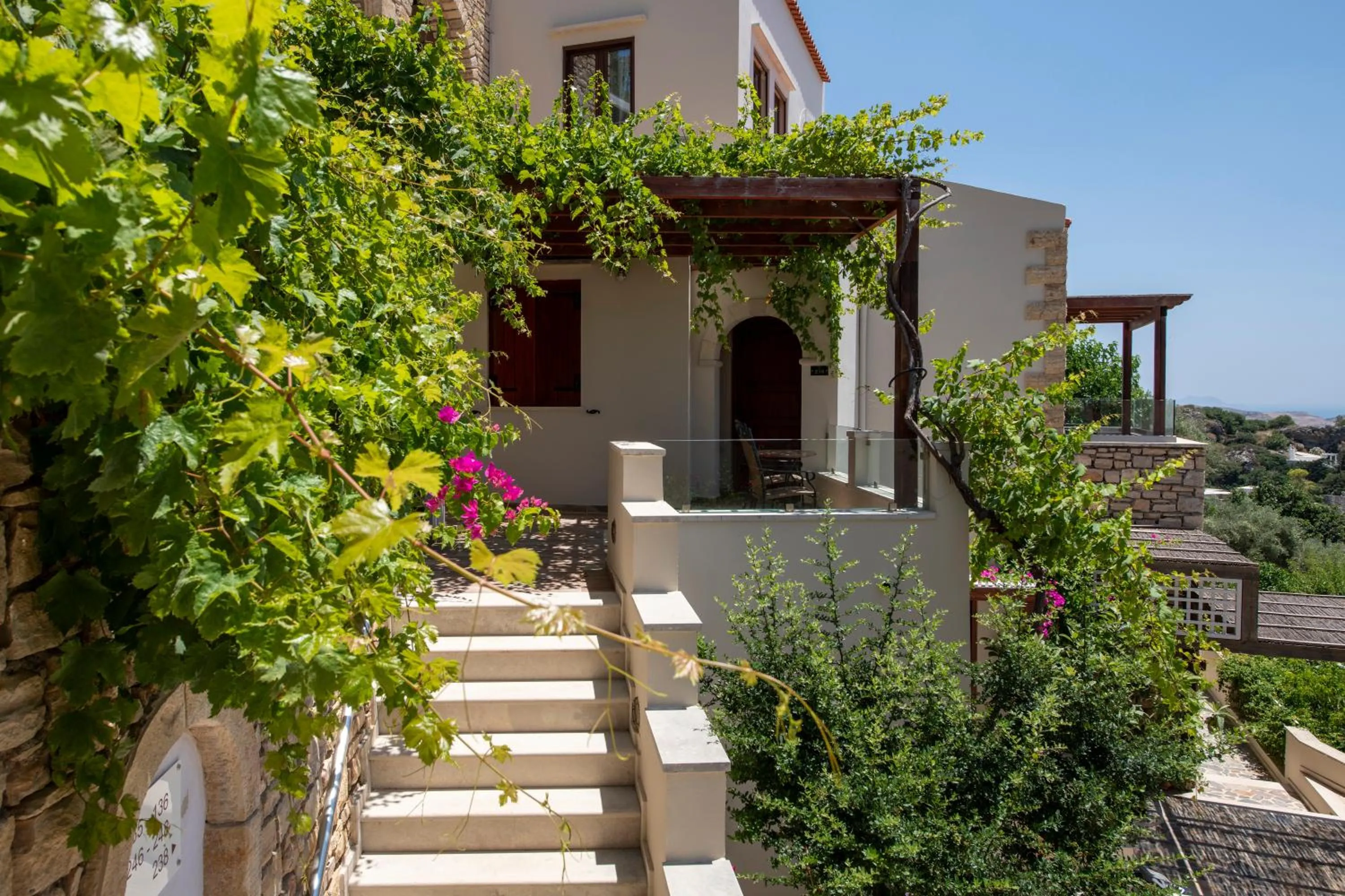 Property building in Stefanos Village Hotel