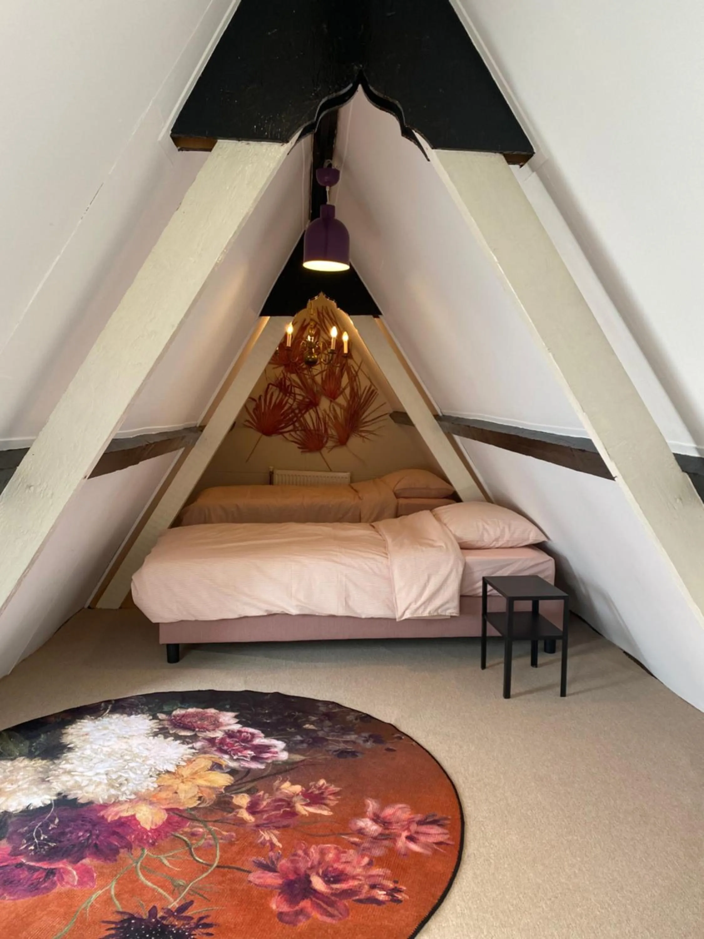 Bed in SOEPP hotel & restaurant