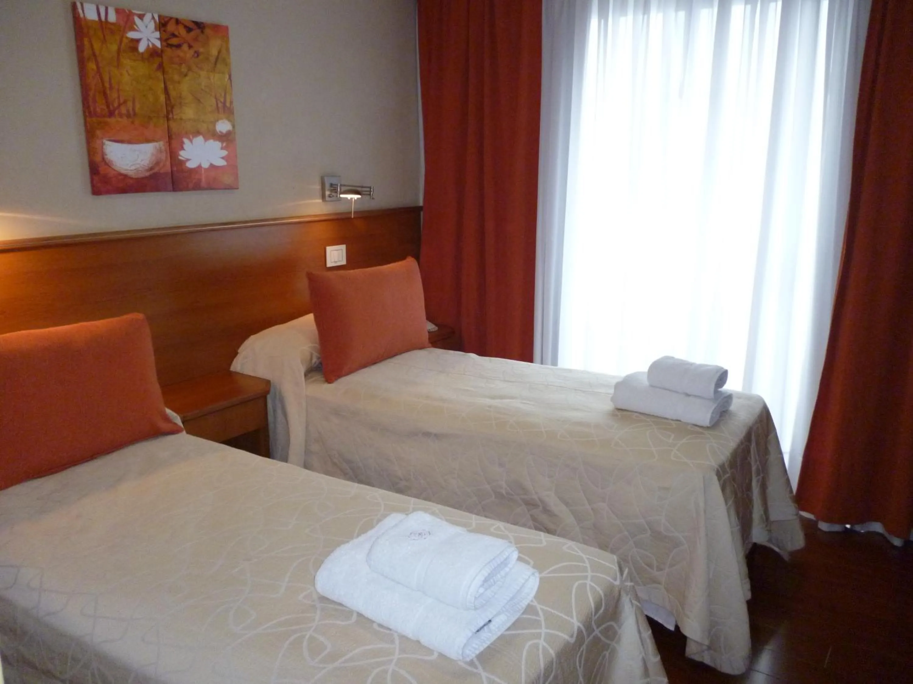 Bed in Hotel Benevento