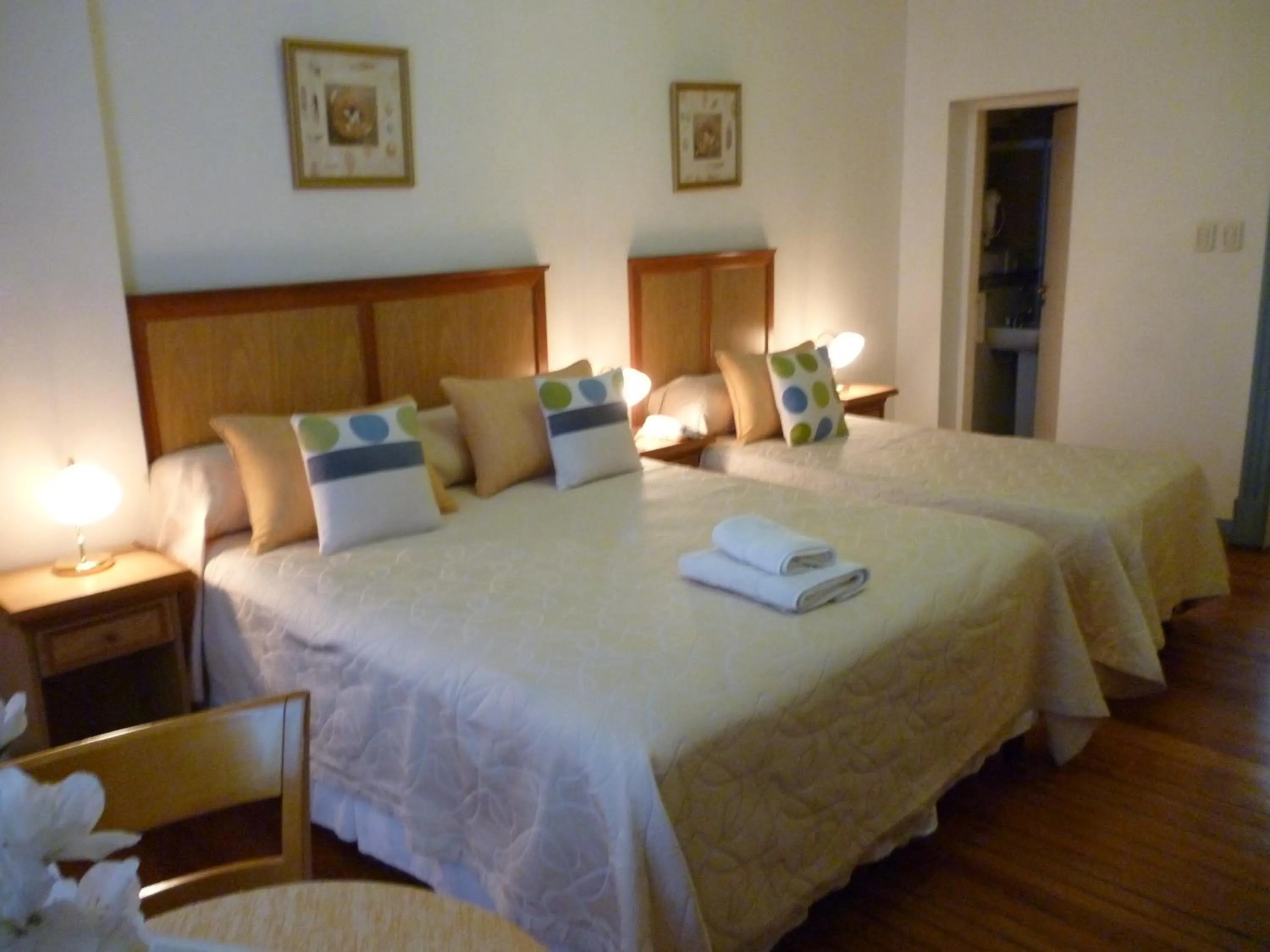 Bed in Hotel Benevento