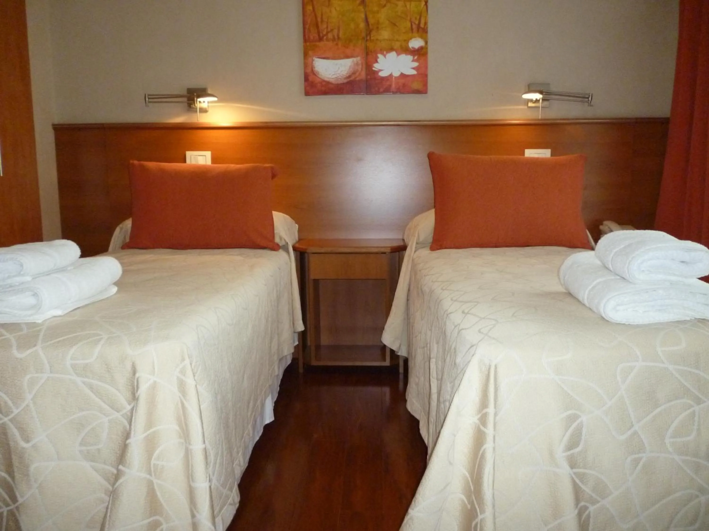 Bed in Hotel Benevento