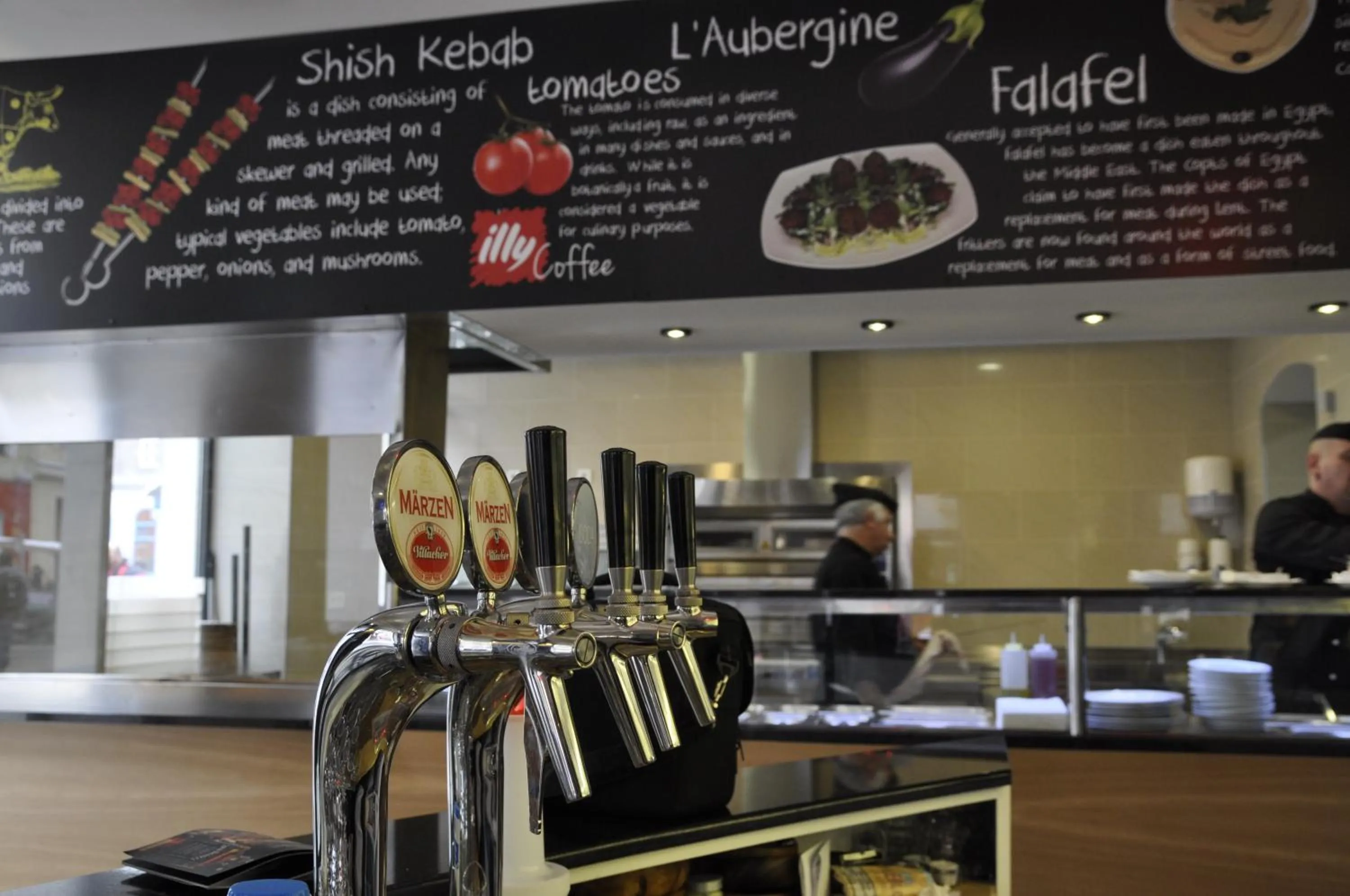 Restaurant/places to eat in Arnes Hotel Vienna