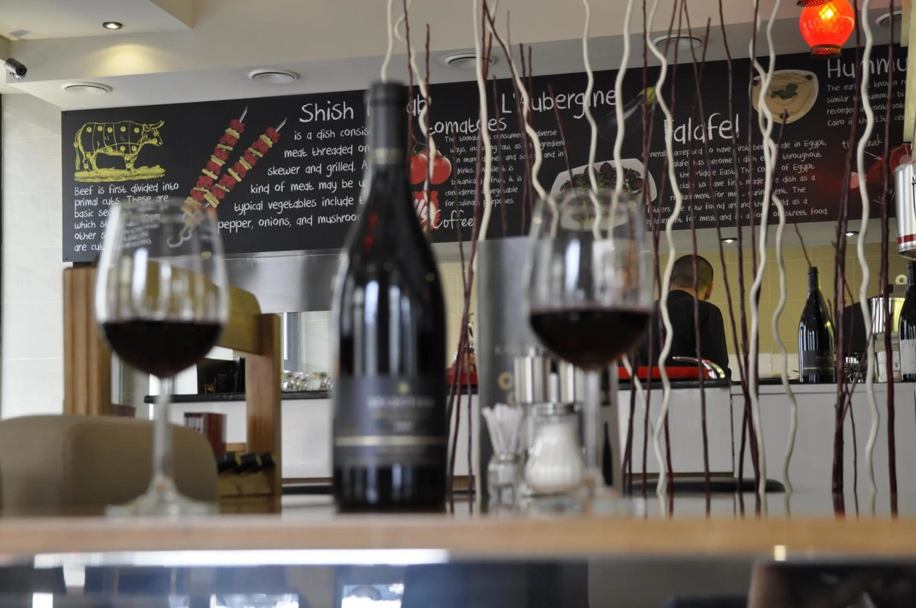 Restaurant/places to eat in Arnes Hotel Vienna