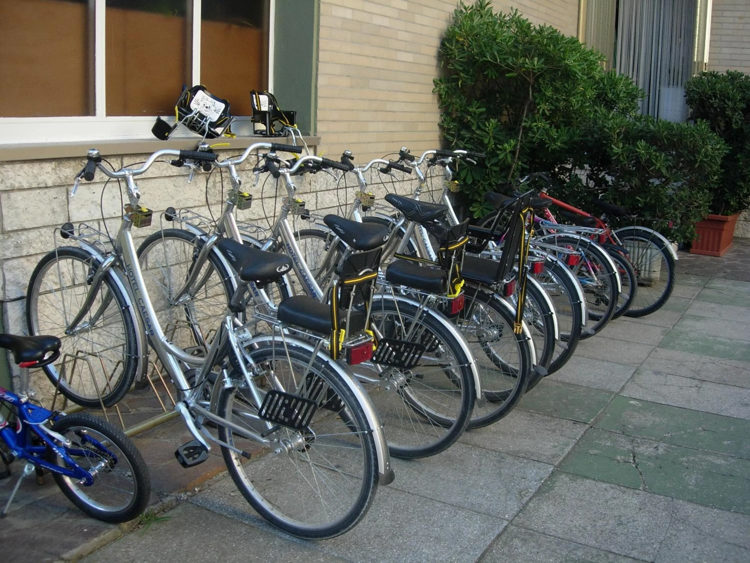 Cycling in Hotel Caesar