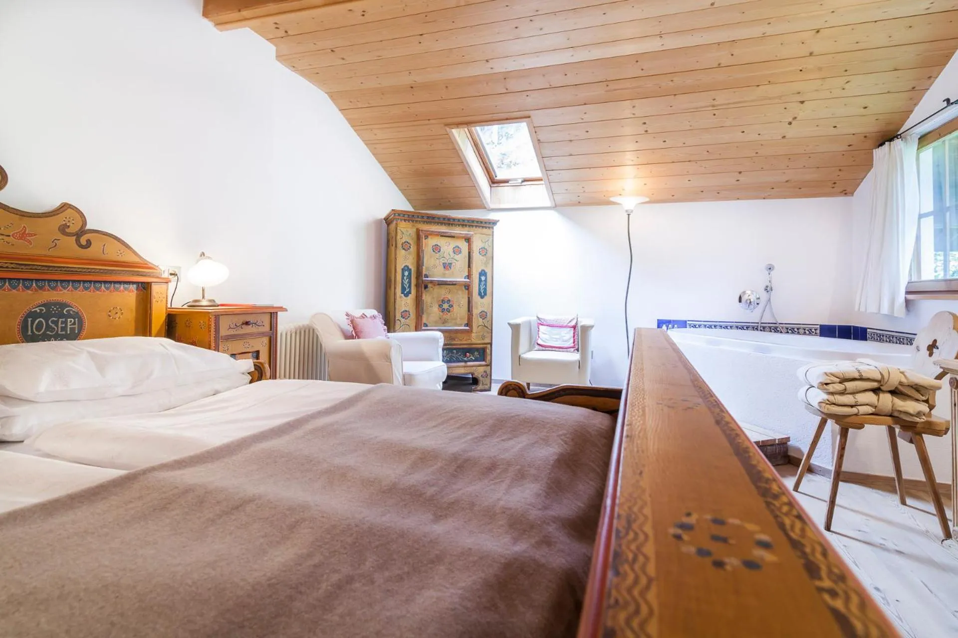 Bed in Hotel Bad Schörgau