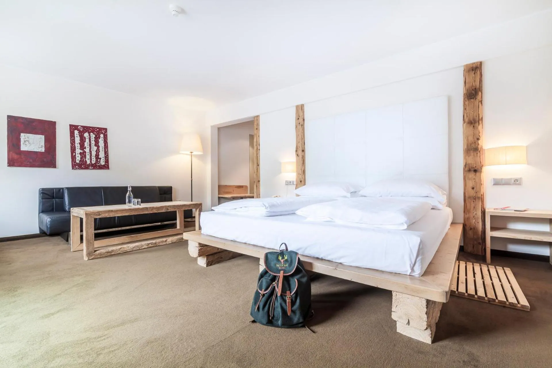 Bed in Hotel Bad Schörgau
