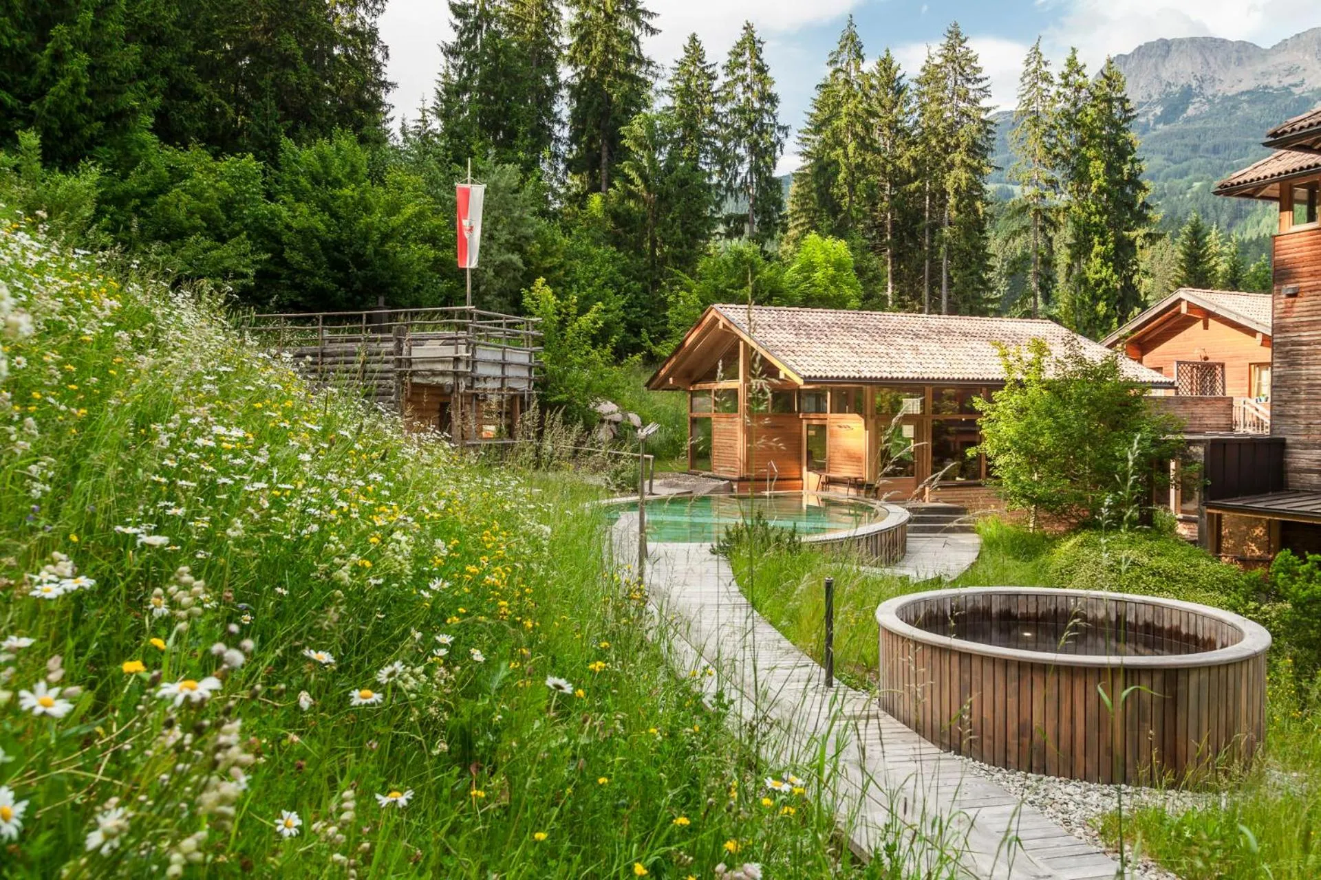 Spa and wellness centre/facilities in Hotel Bad Schörgau