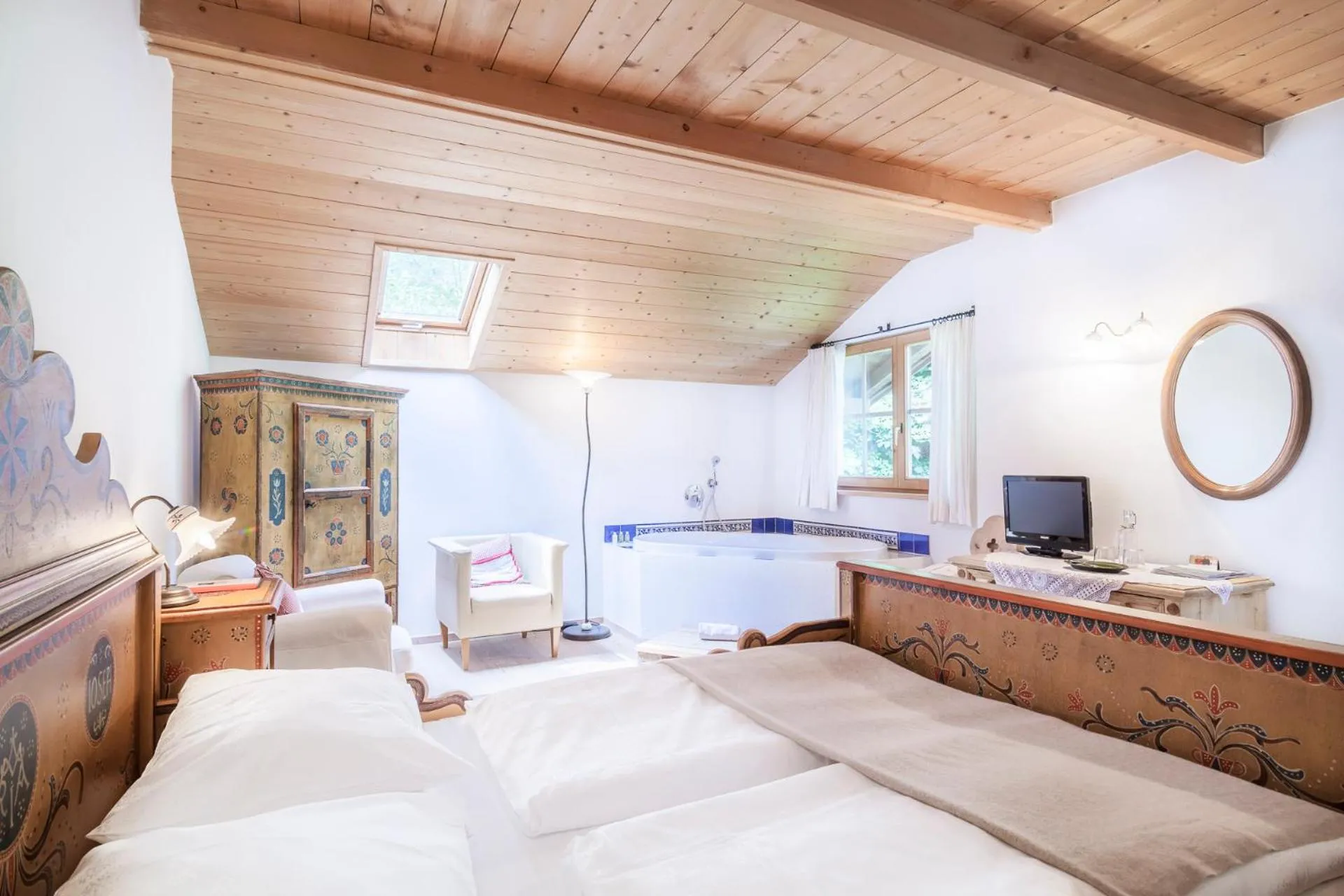 Bed in Hotel Bad Schörgau