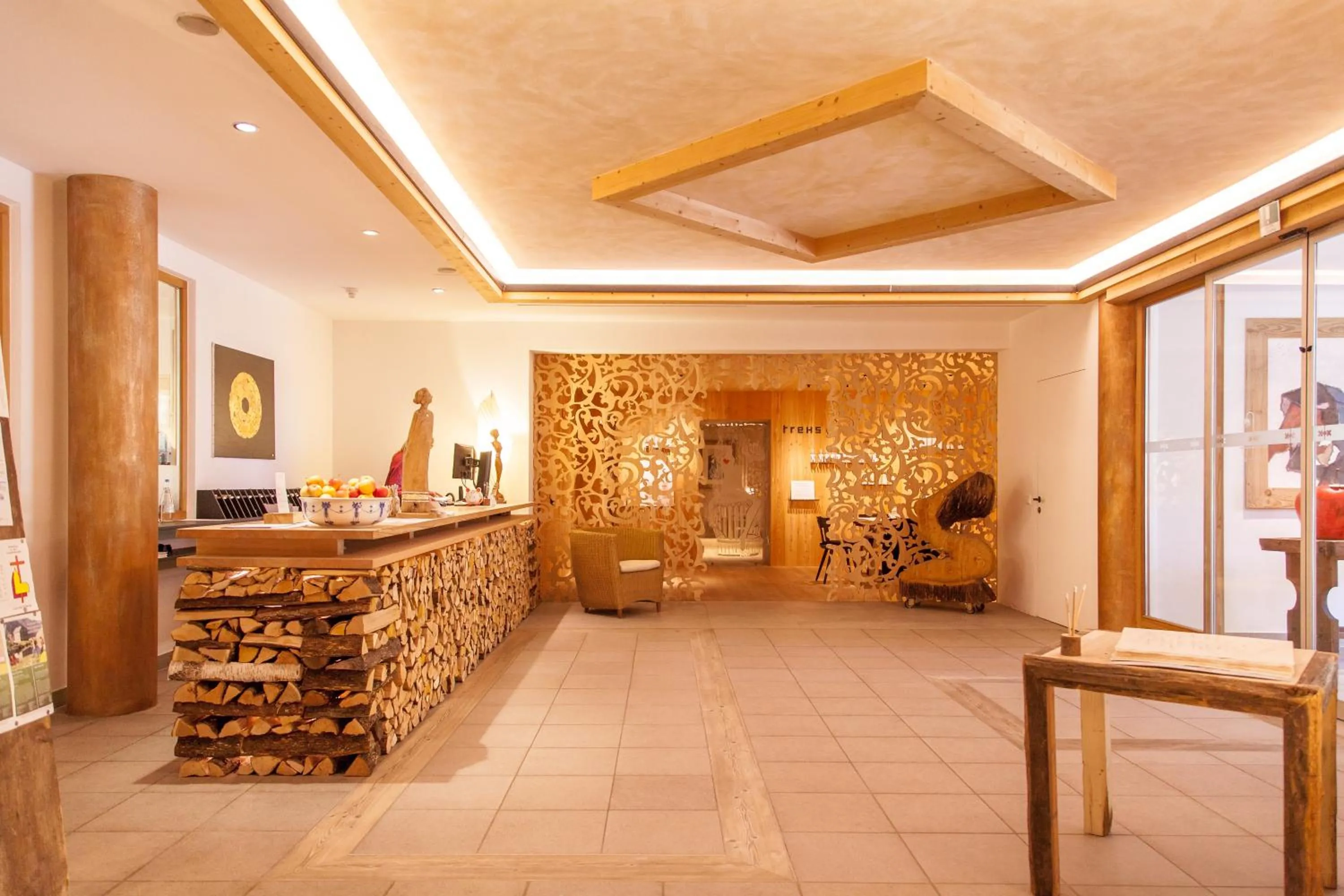Lobby or reception in Hotel Bad Schörgau