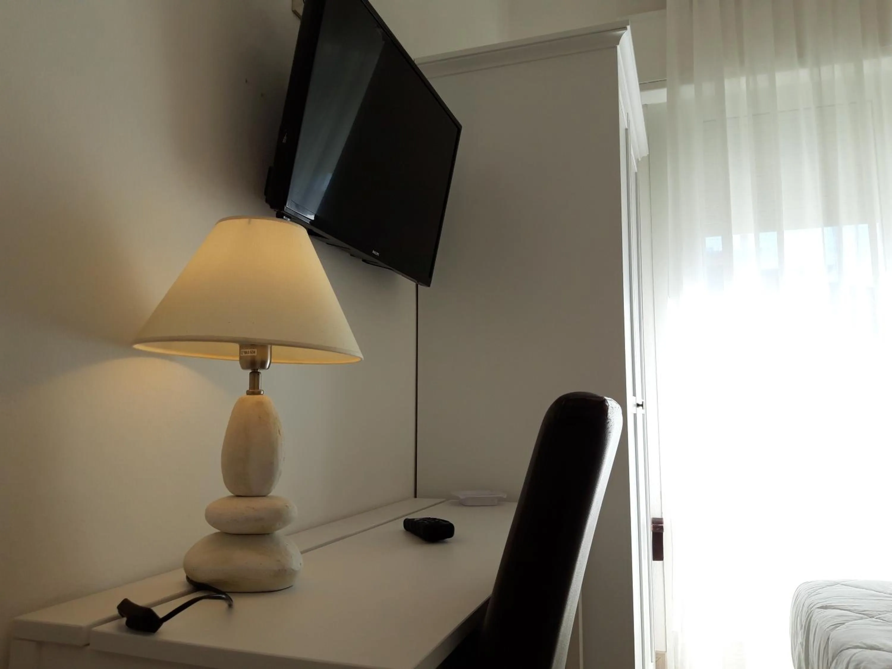 Bed in Hotel Danubio