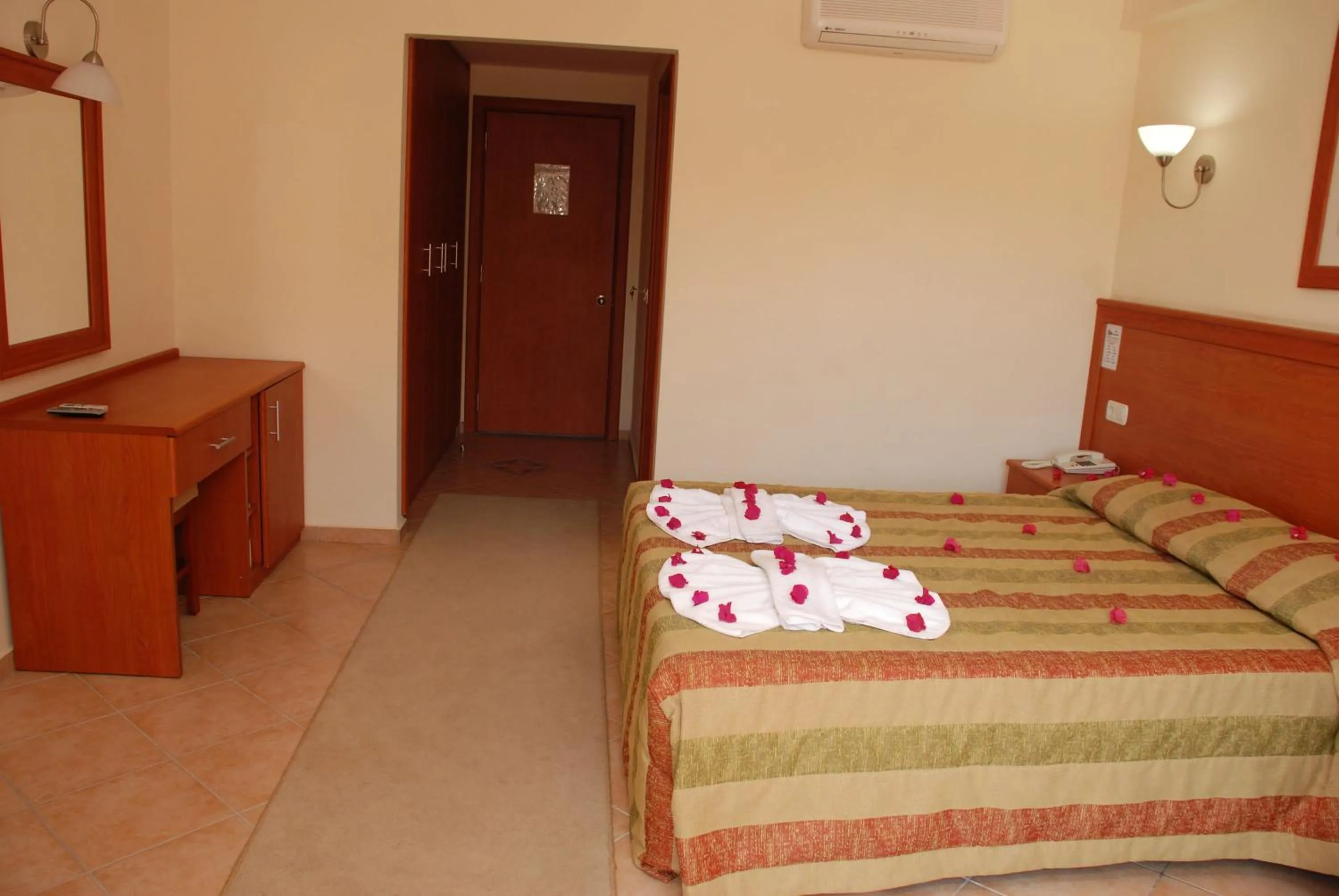 Bed in Villa Beldeniz