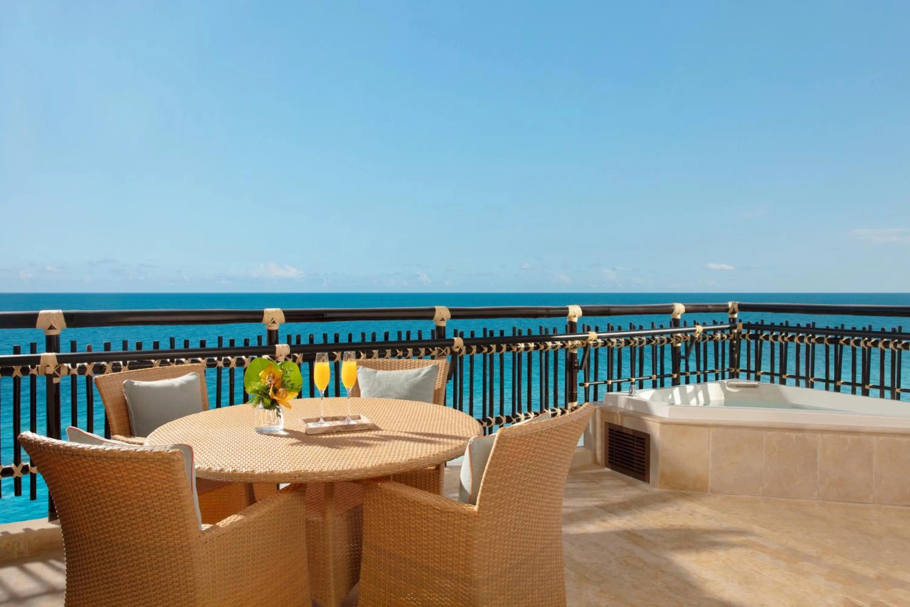 Balcony/Terrace in Dreams Riviera Cancun Resort & Spa - All Inclusive