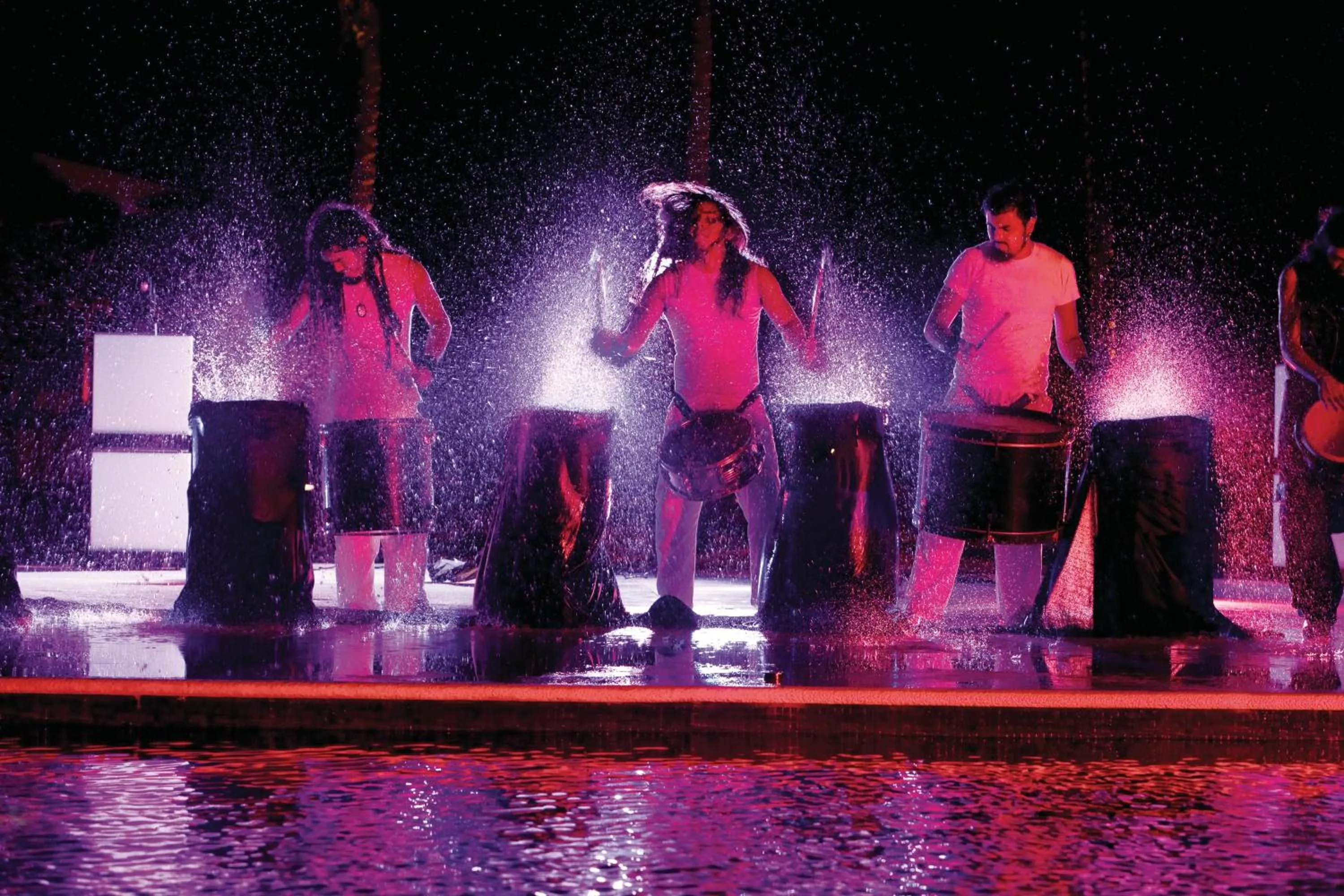 Evening entertainment in Dreams Riviera Cancun Resort & Spa - All Inclusive