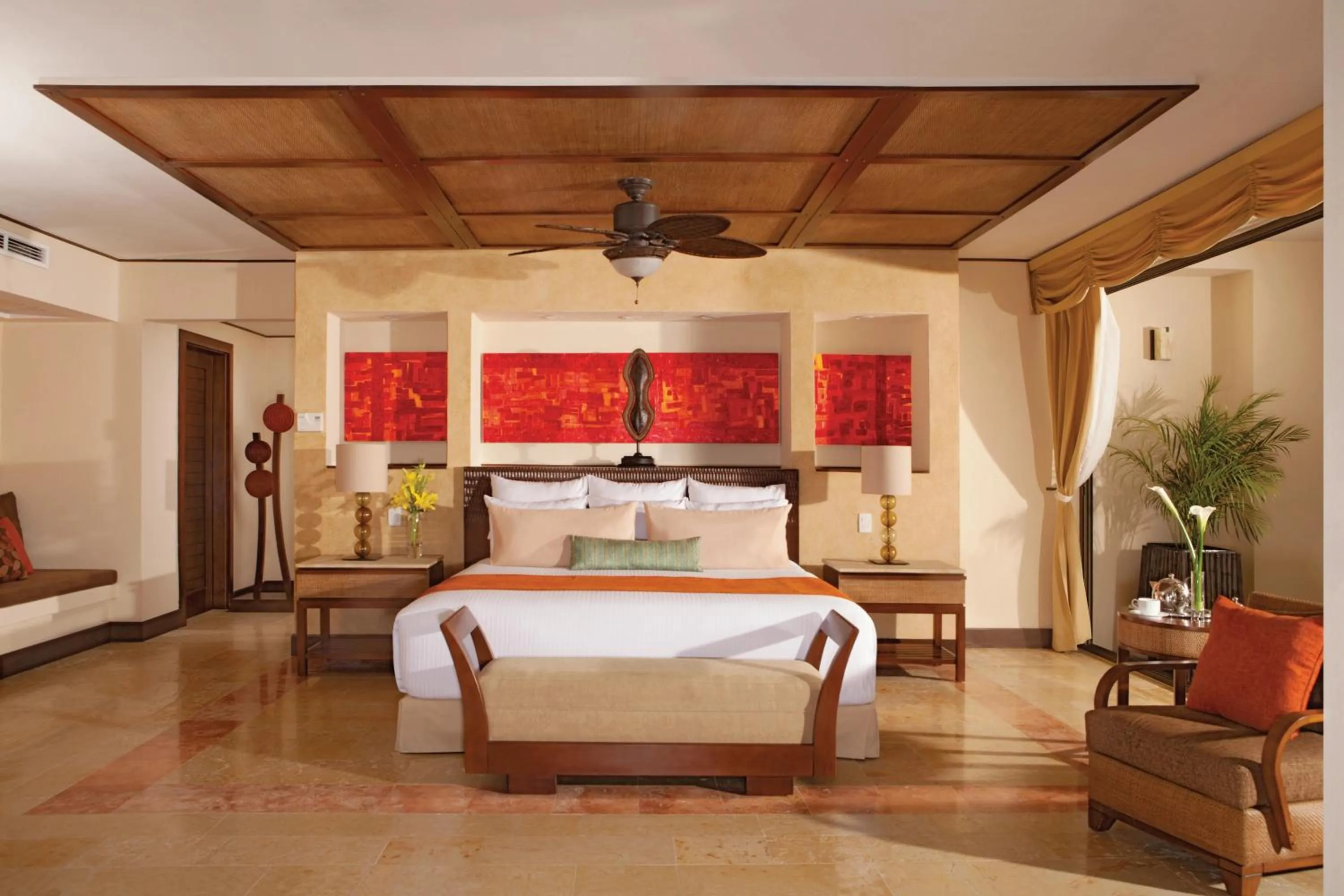 Photo of the whole room, Bed in Dreams Riviera Cancun Resort & Spa - All Inclusive