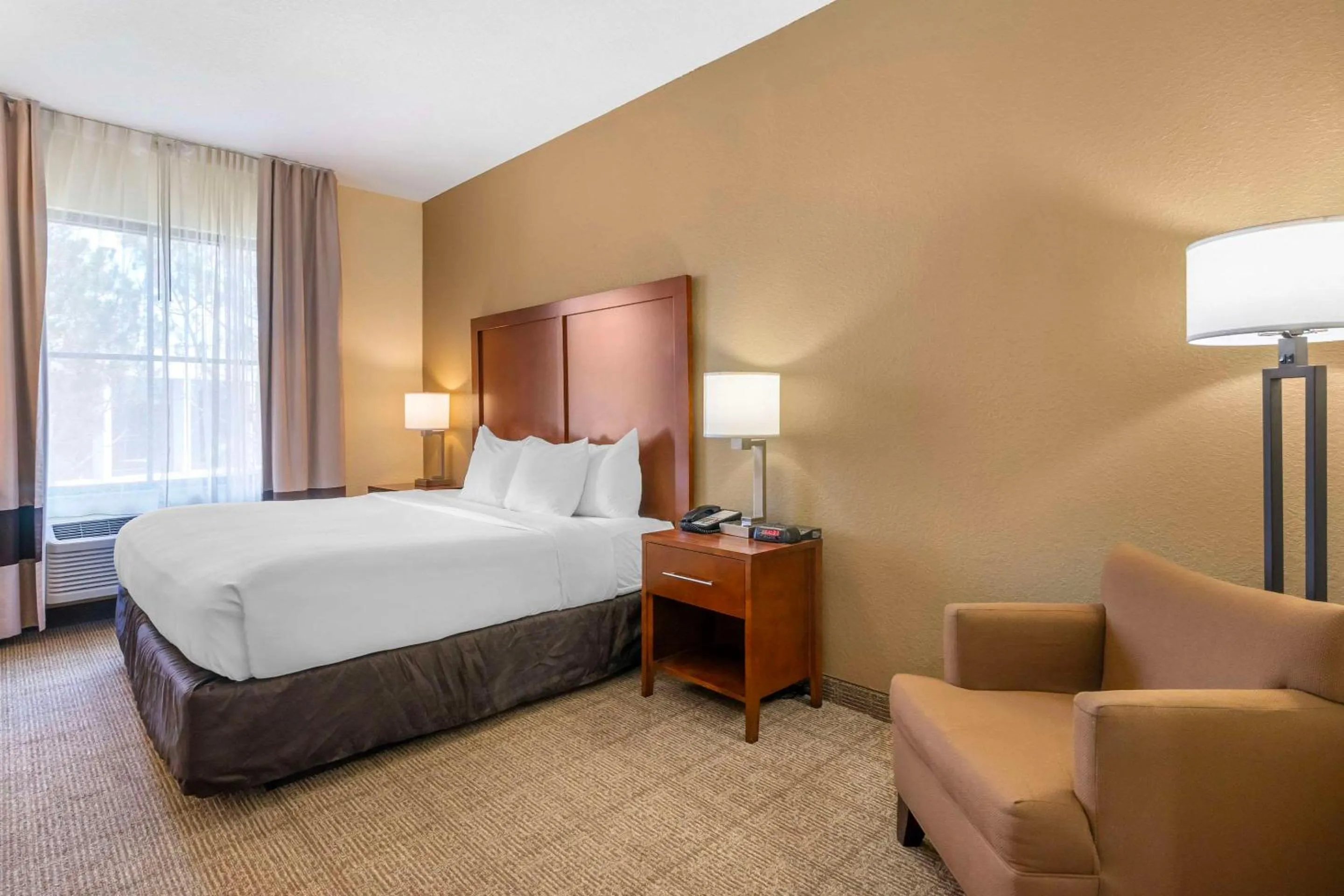 Bedroom, Bed in Comfort Inn & Suites Northeast - Gateway
