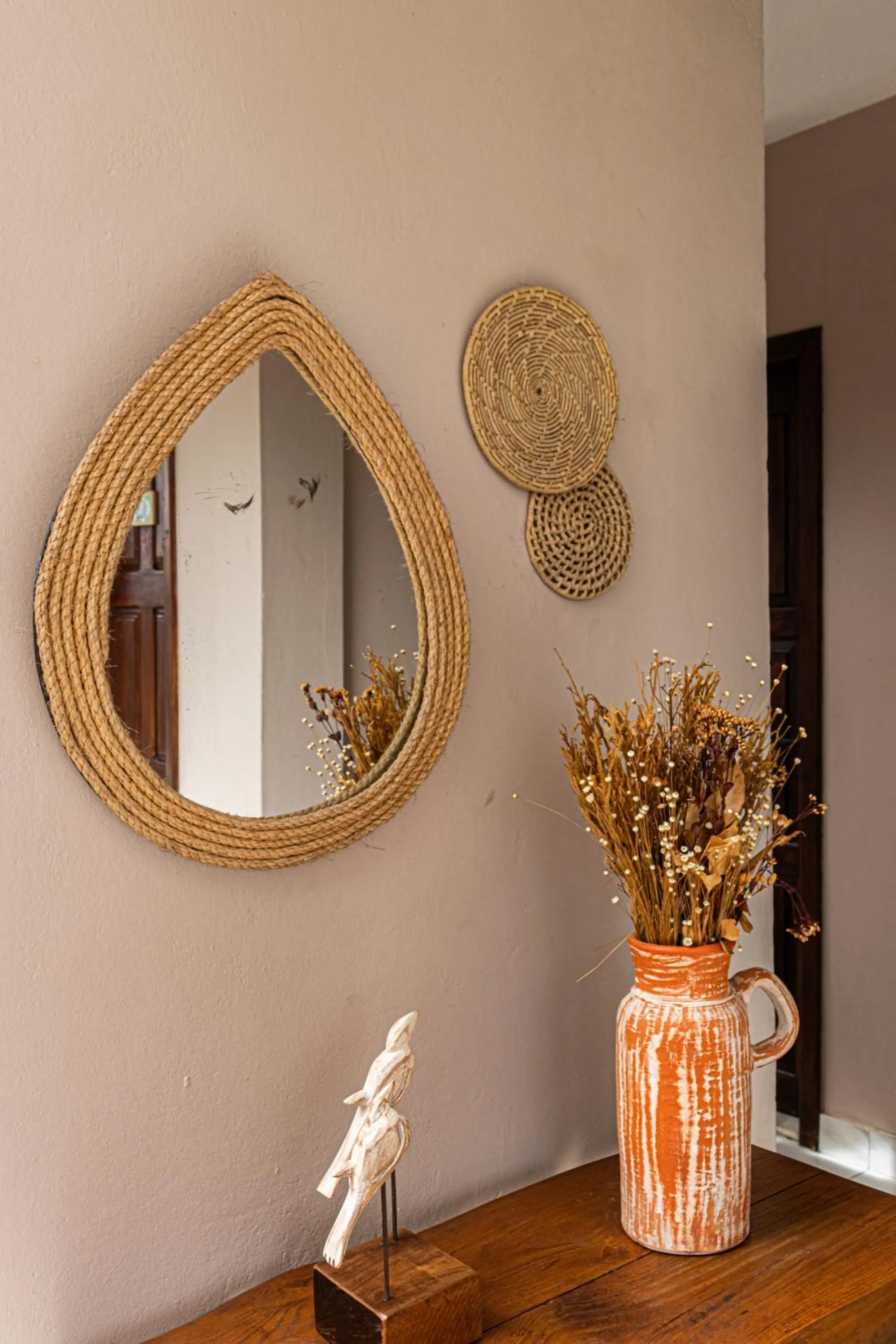 Decorative detail in Pousada Encantos de Arraial