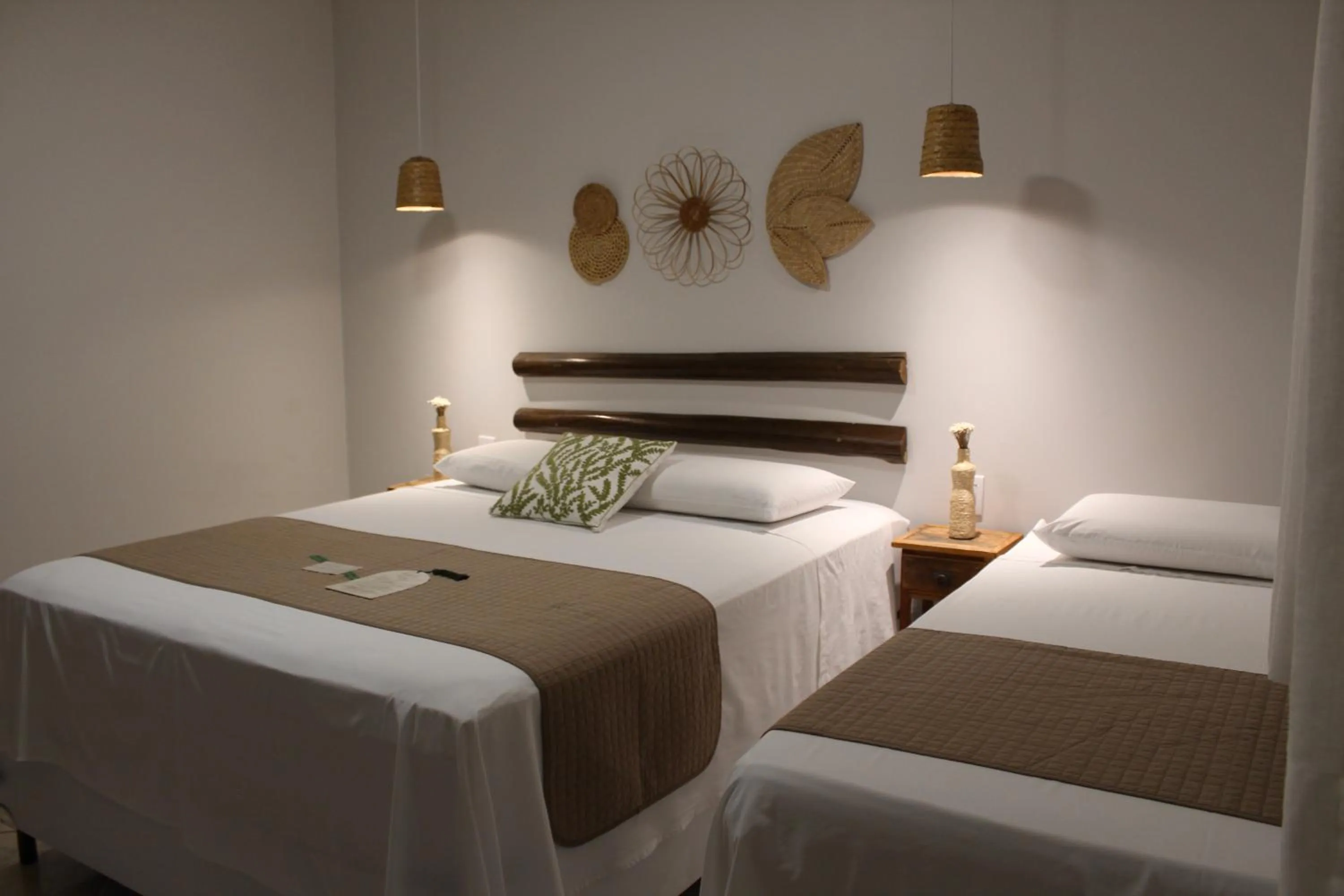 Bed in Pousada Encantos de Arraial