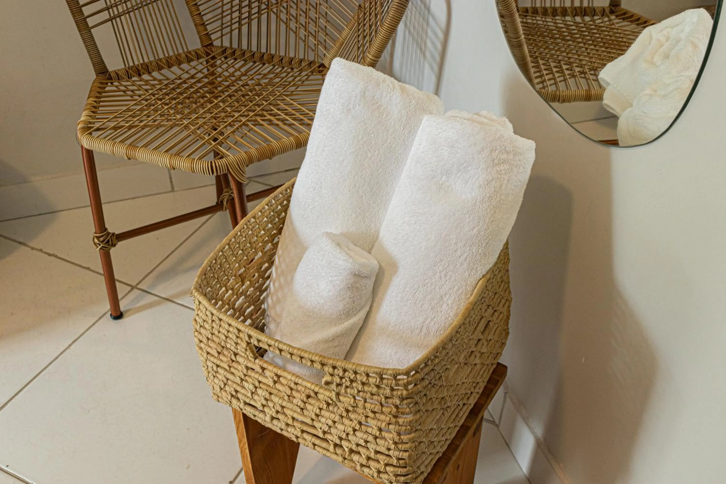 towels in Pousada Encantos de Arraial