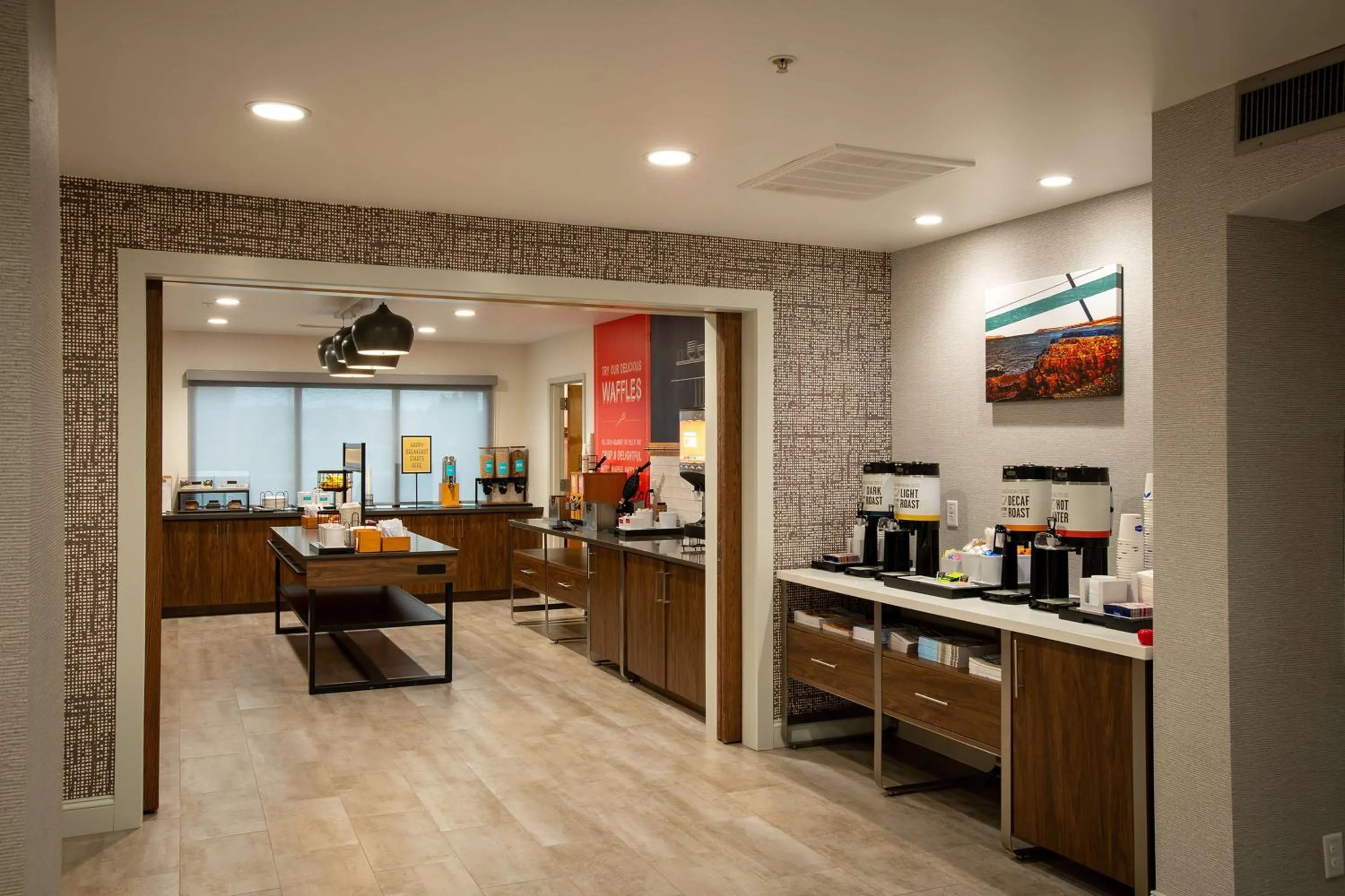 Breakfast in Hampton Inn Seaford