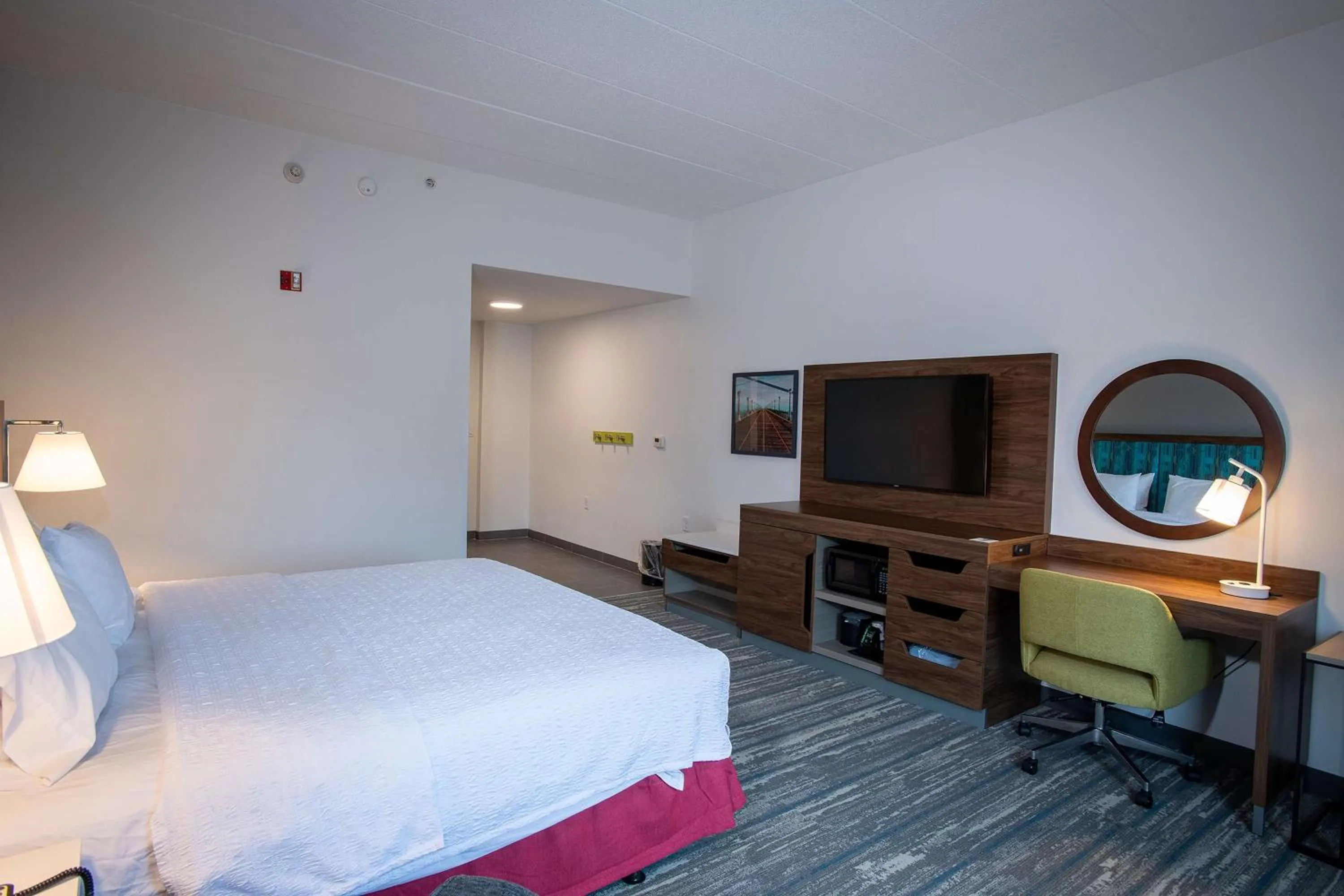 Bed in Hampton Inn Seaford