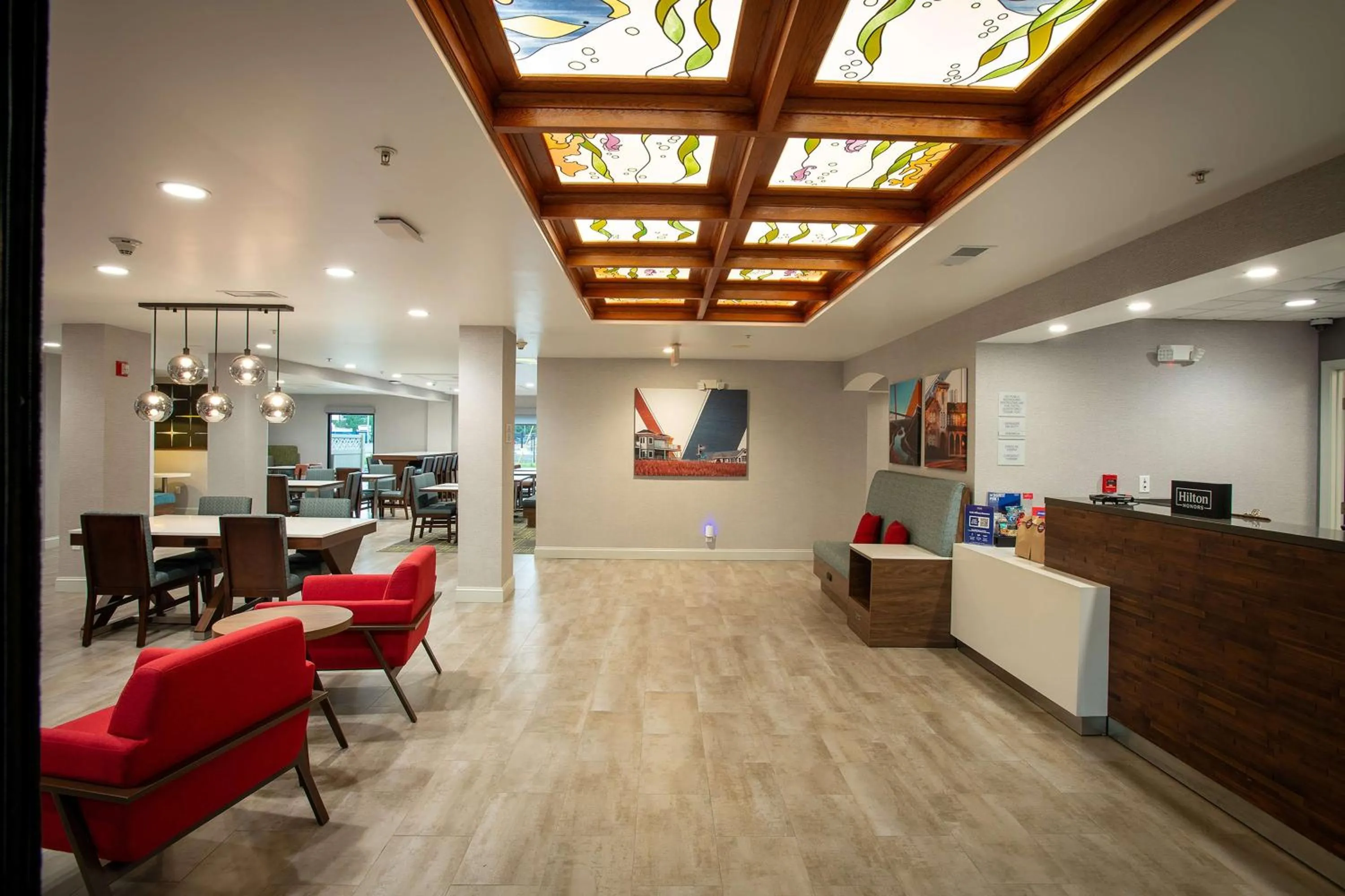 Lobby or reception in Hampton Inn Seaford